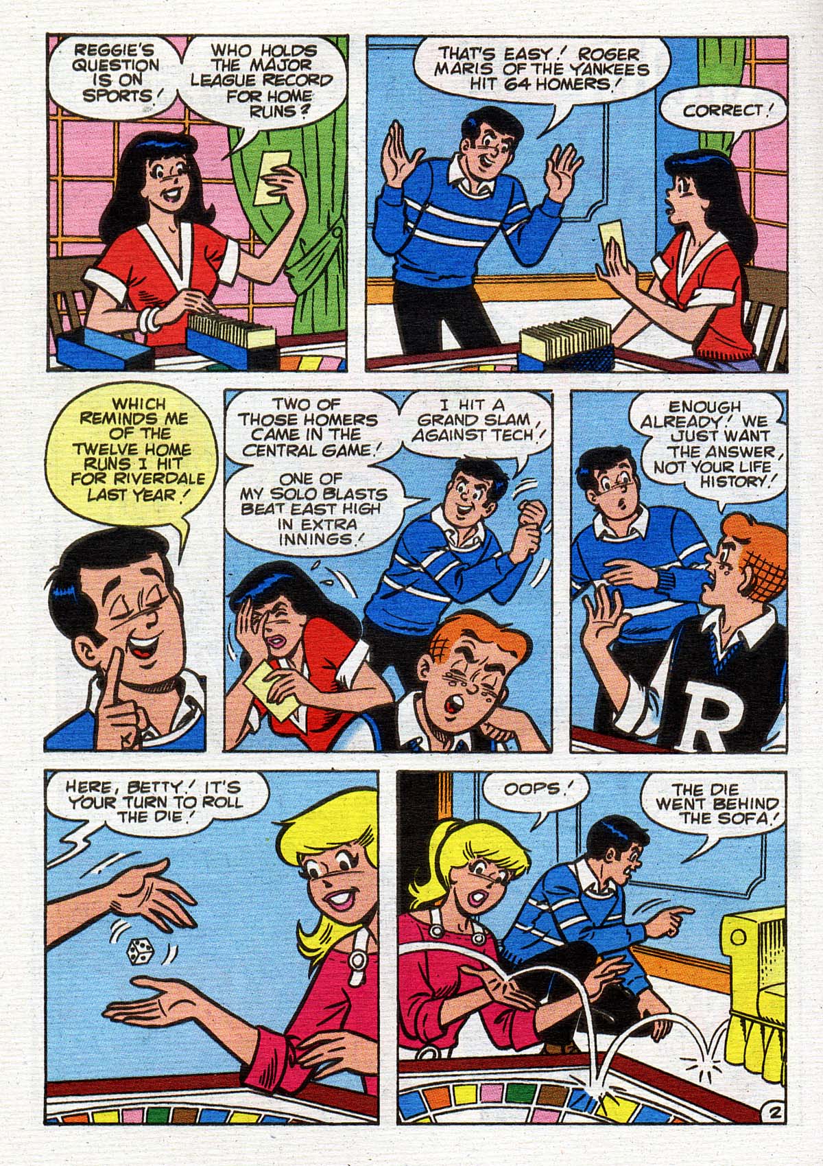 Read online Betty and Veronica Digest Magazine comic -  Issue #54 - 121