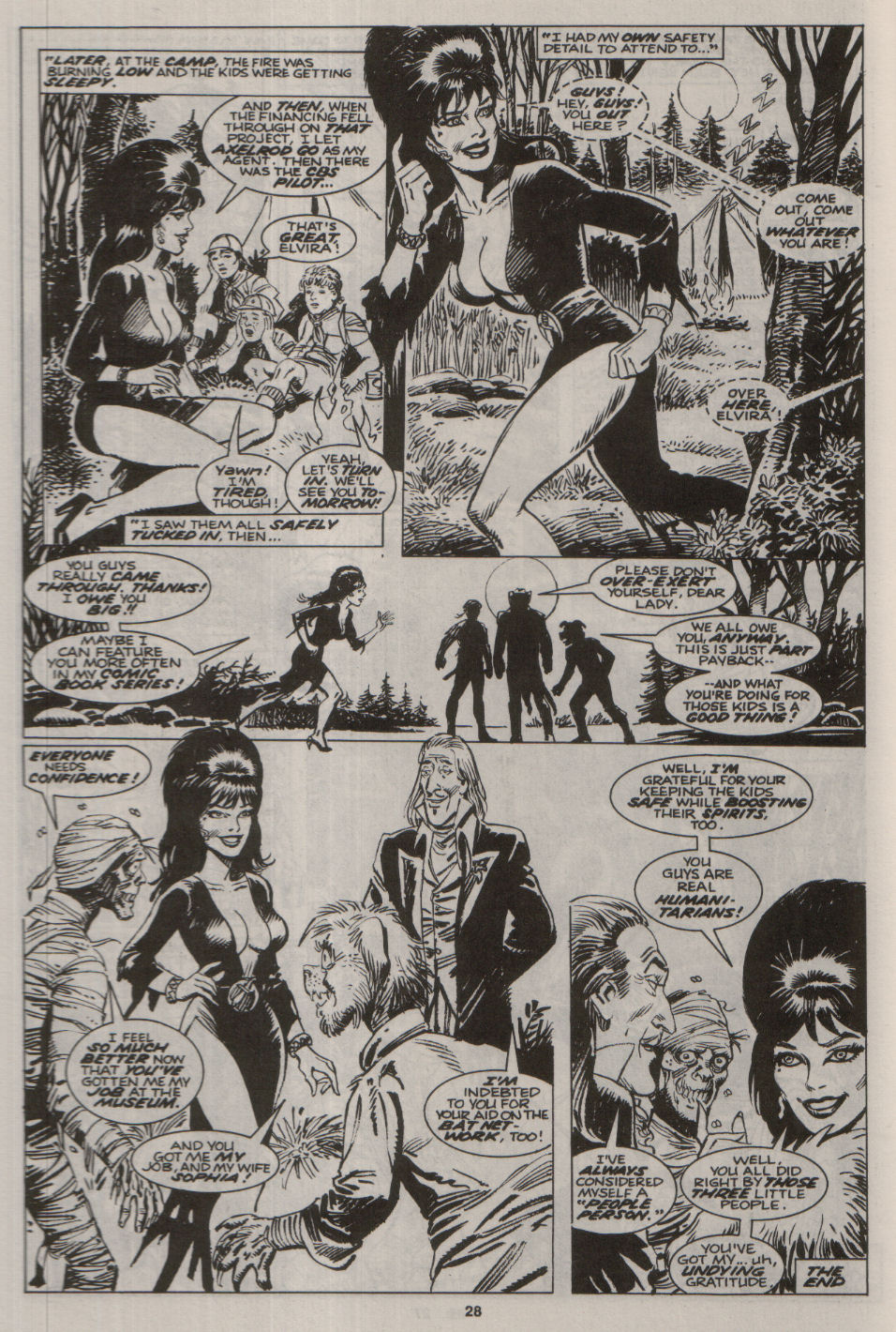 Read online Elvira, Mistress of the Dark comic -  Issue #14 - 27
