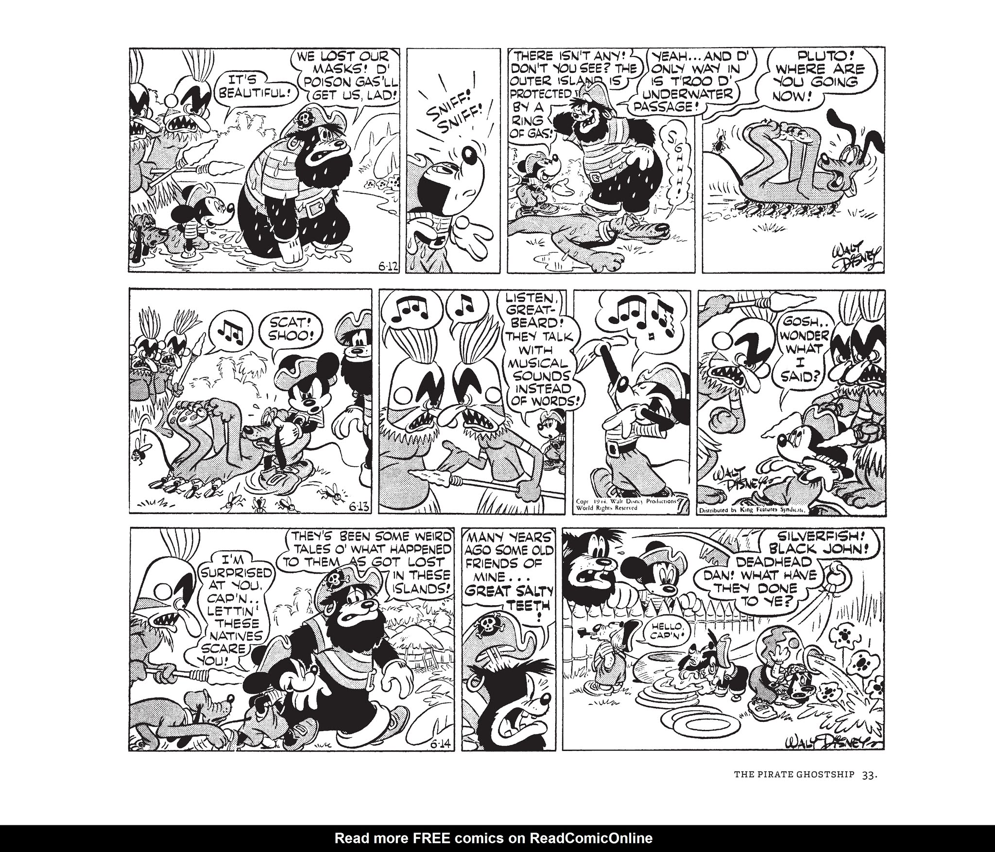 Read online Walt Disney's Mickey Mouse by Floyd Gottfredson comic -  Issue # TPB 8 (Part 1) - 33