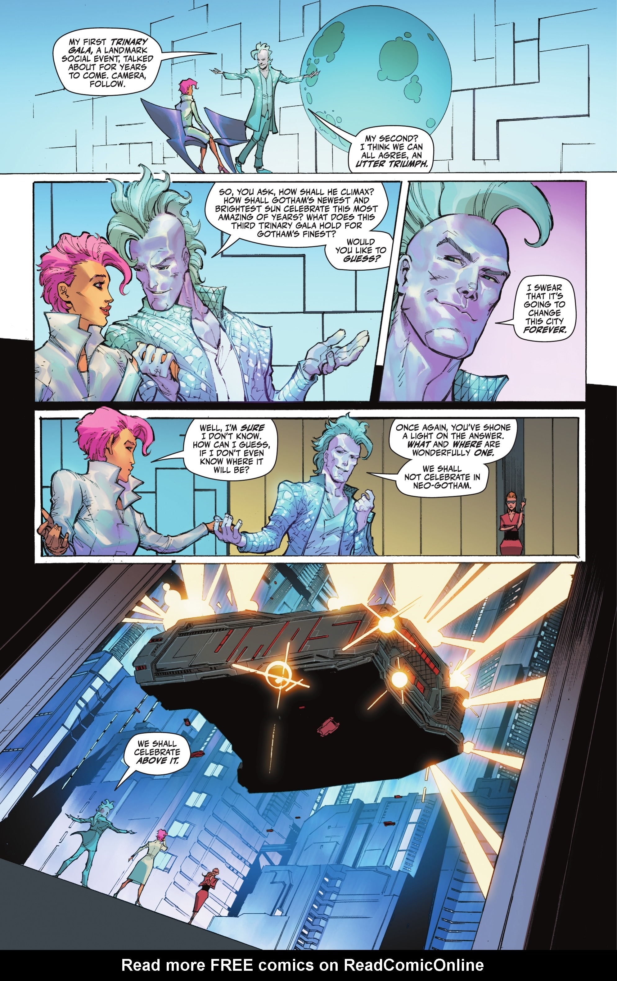 Read online Batman Beyond: Neo-Year comic -  Issue #5 - 12