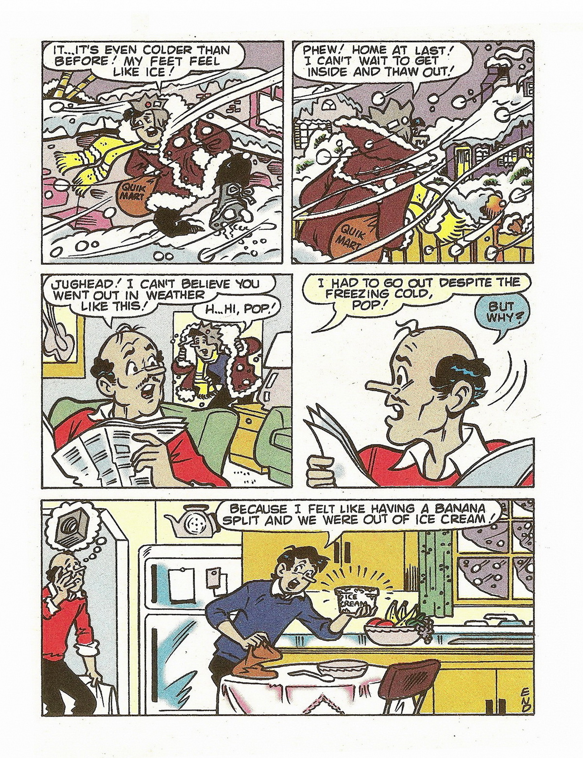 Read online Jughead's Double Digest Magazine comic -  Issue #73 - 185