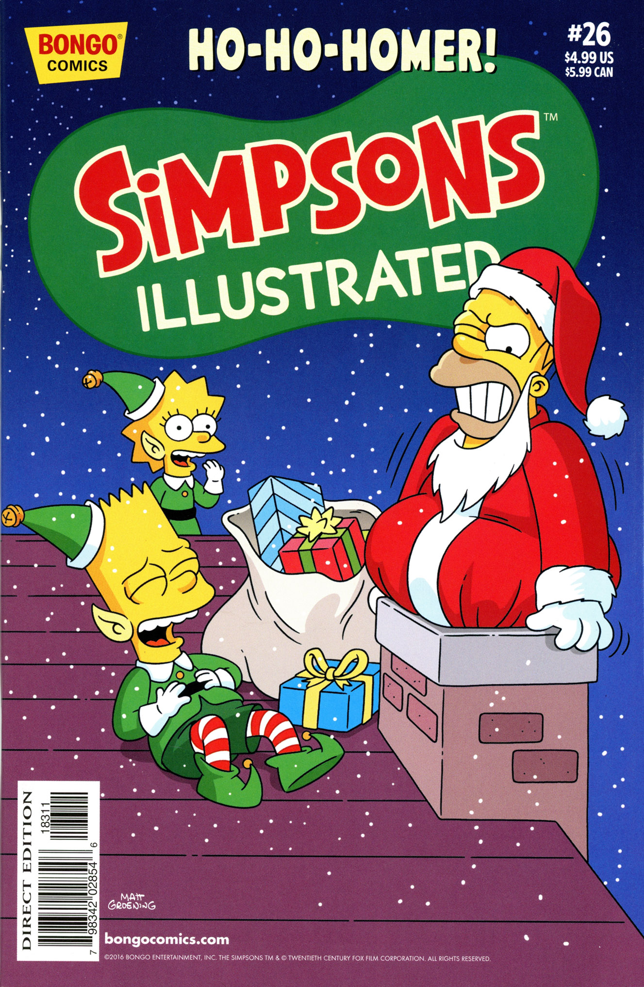 Read online Simpsons Illustrated (2012) comic -  Issue #26 - 1