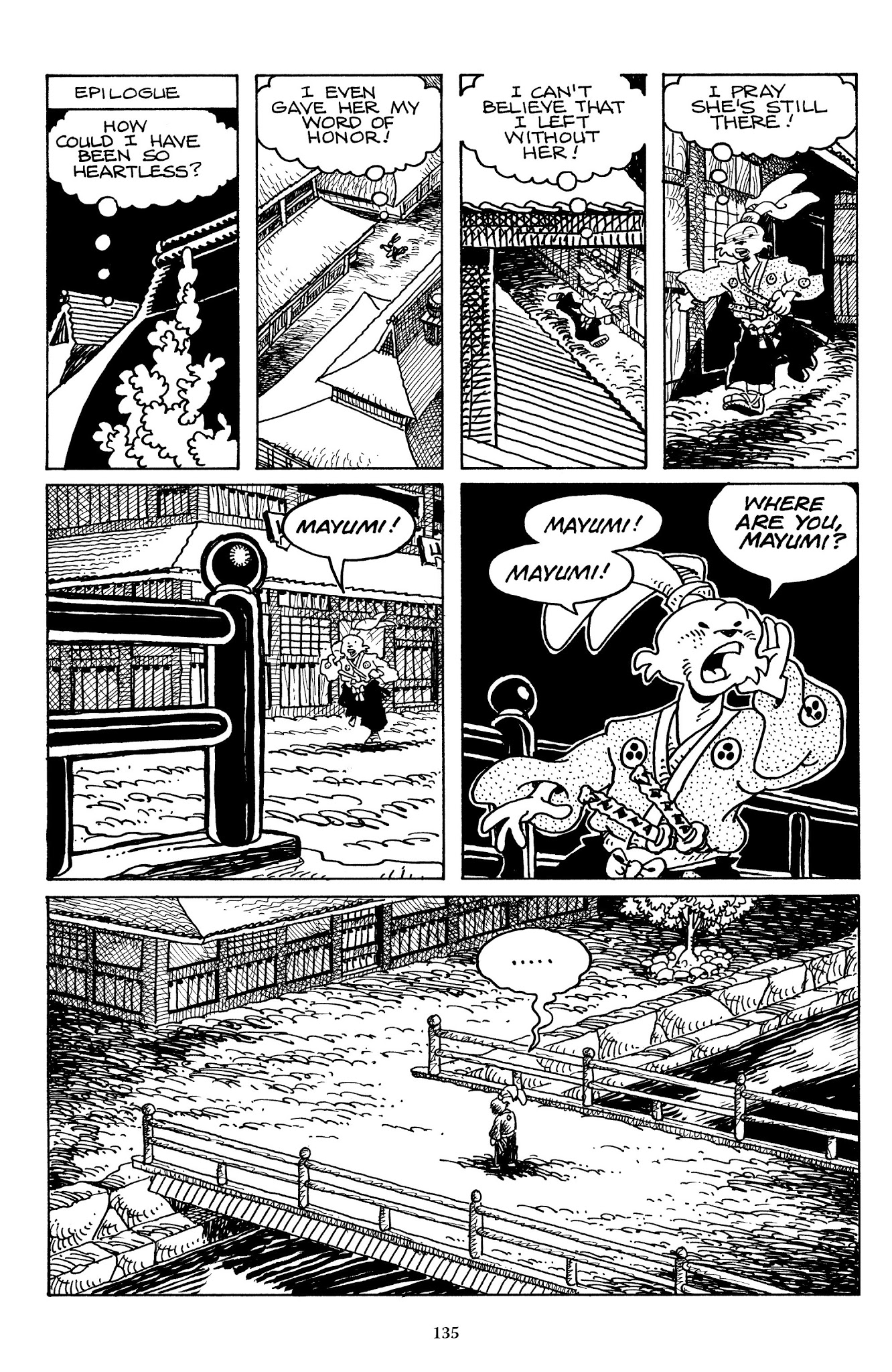 Read online The Usagi Yojimbo Saga comic -  Issue # TPB 6 - 134