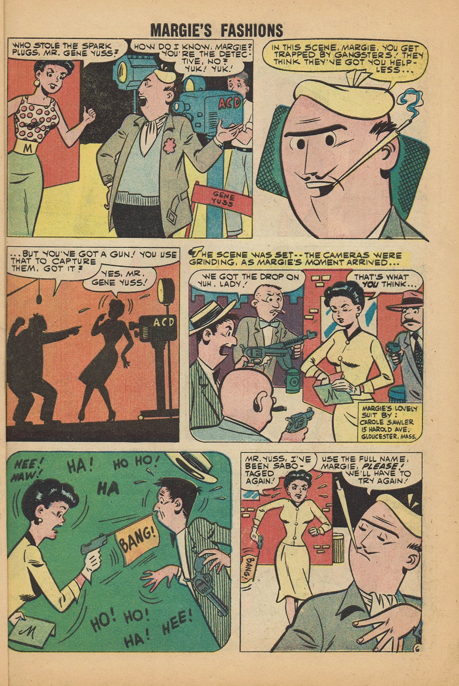 Read online My Little Margie's Fashions comic -  Issue #4 - 9