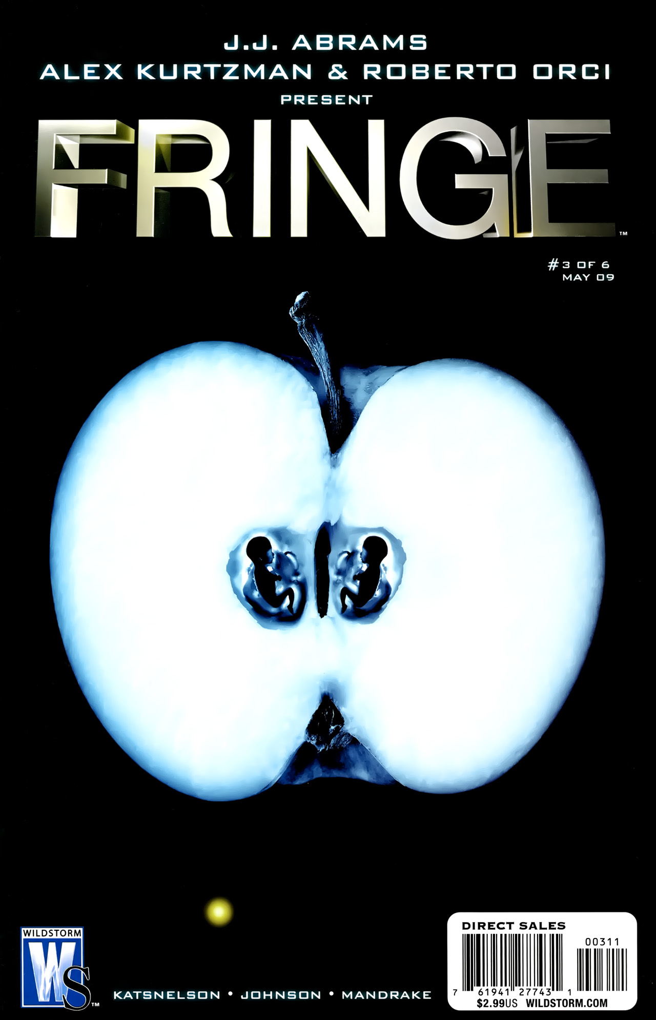 Read online Fringe comic -  Issue #3 - 1