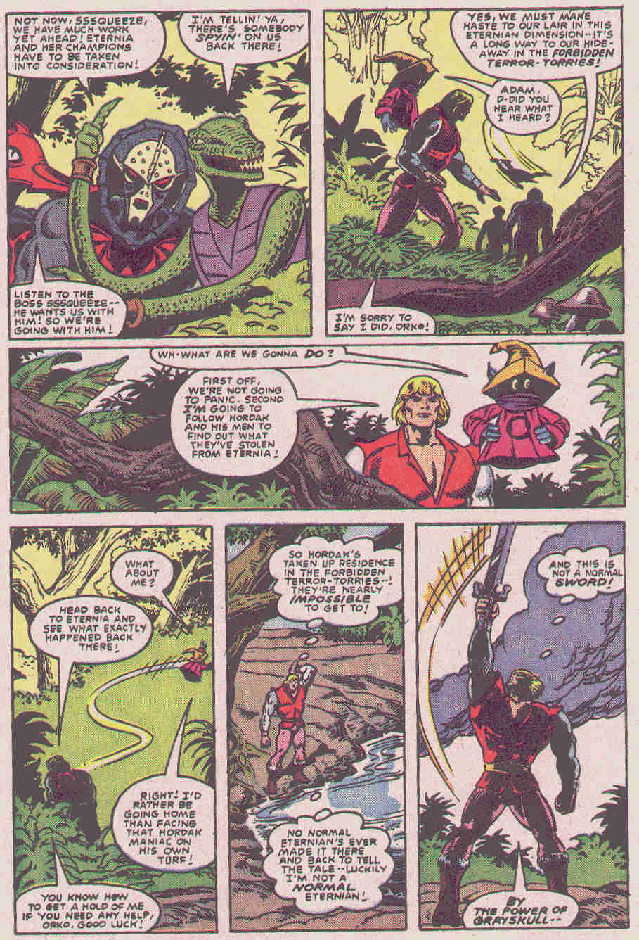 Read online Masters of the Universe (1986) comic -  Issue #8 - 5