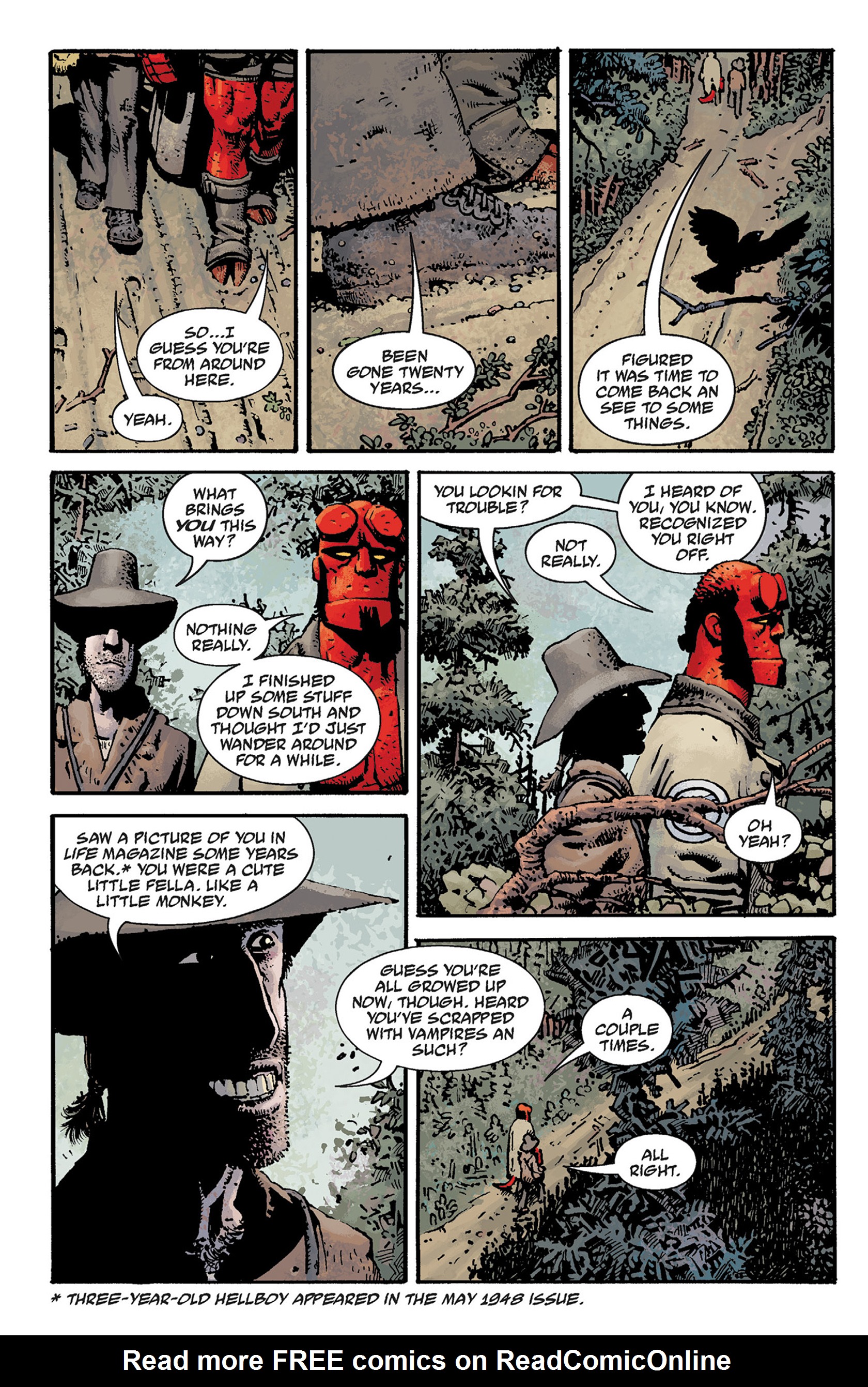 Read online Hellboy: The Crooked Man and Others comic -  Issue # TPB - 14