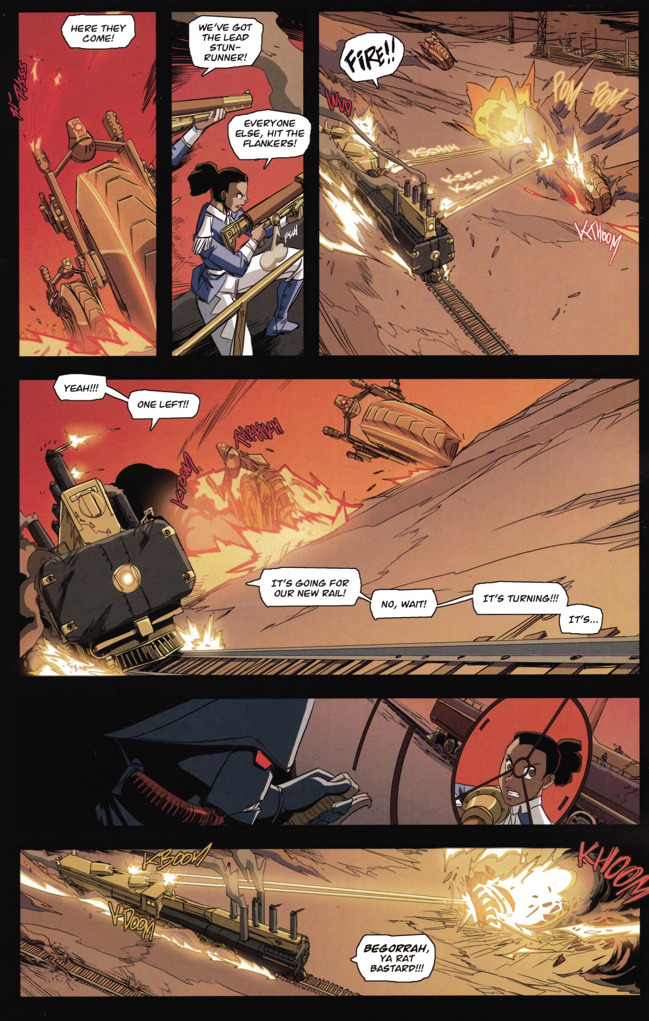 Read online Steam Wars comic -  Issue #2 - 14