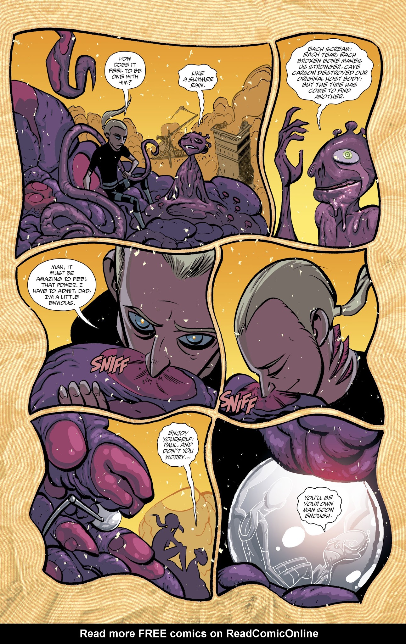 Read online Cave Carson Has a Cybernetic Eye comic -  Issue #9 - 9