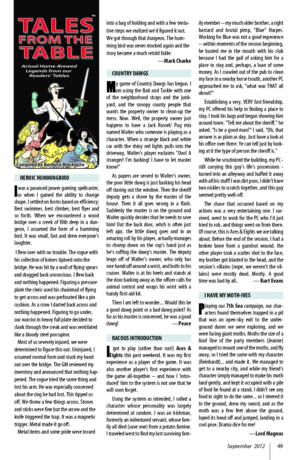 Read online Knights of the Dinner Table comic -  Issue #191 - 51