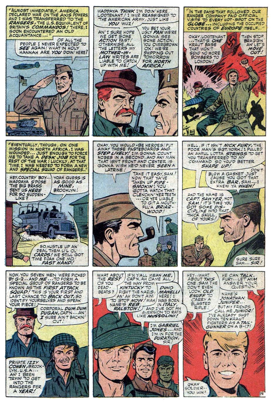 Read online Sgt. Fury comic -  Issue #101 - 32