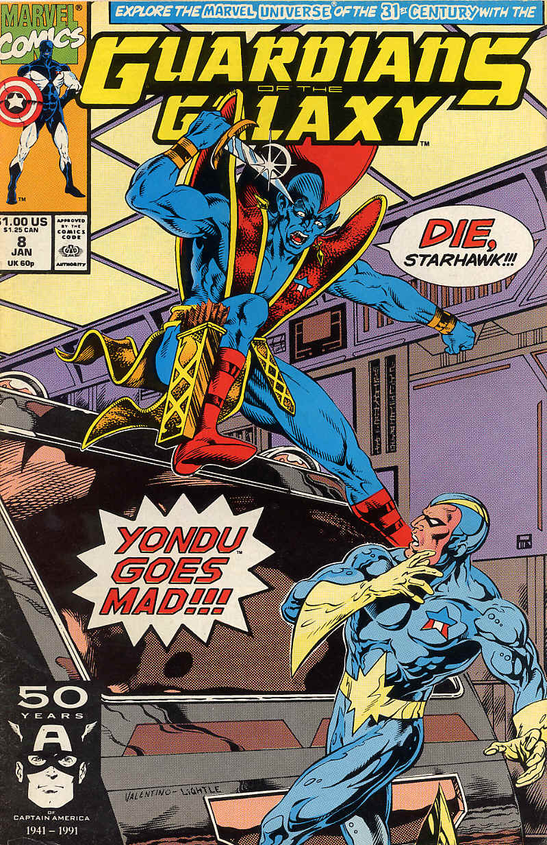 Read online Guardians of the Galaxy (1990) comic -  Issue #8 - 1