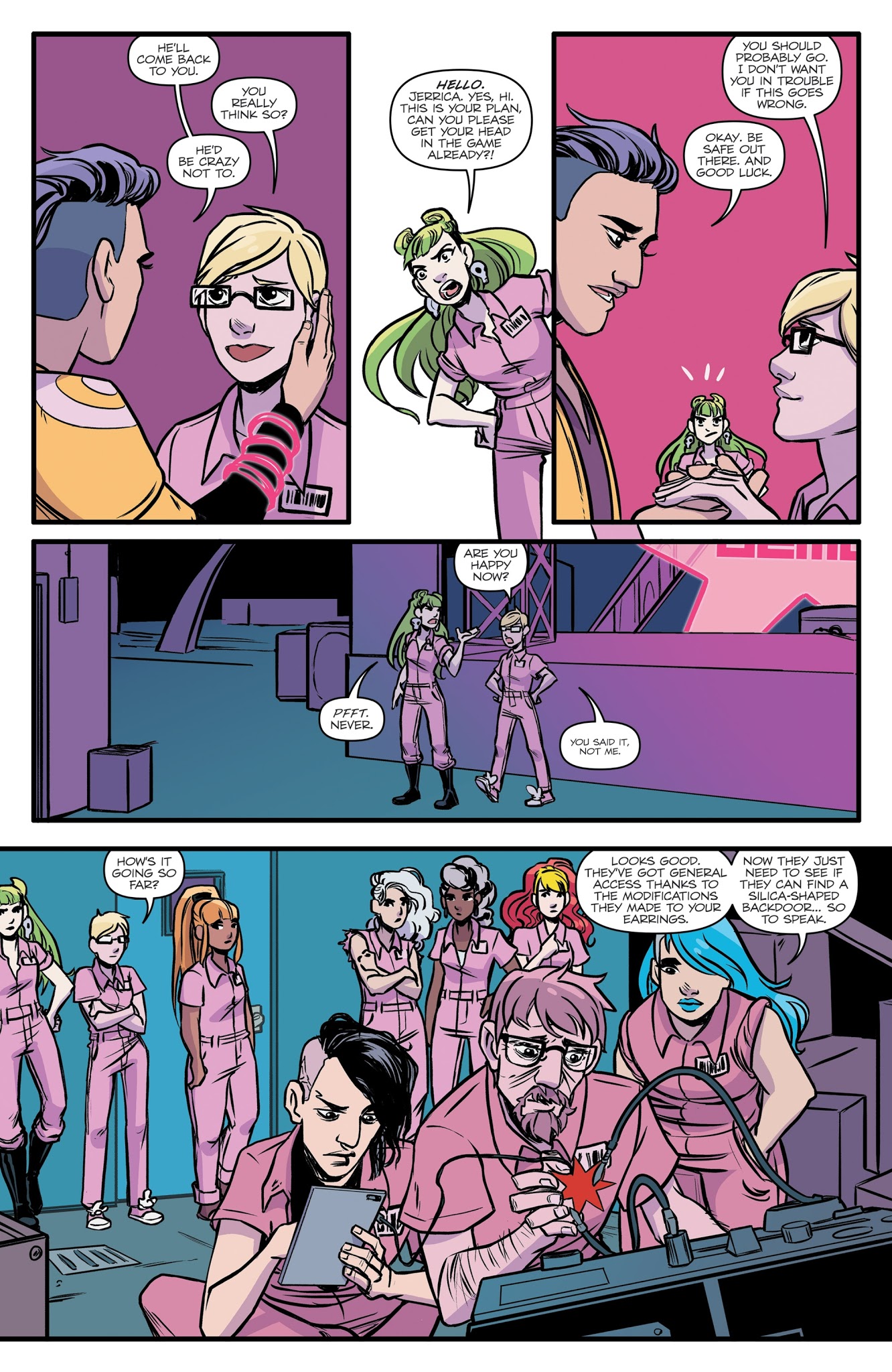 Read online Jem and the Holograms: Infinite comic -  Issue #3 - 14