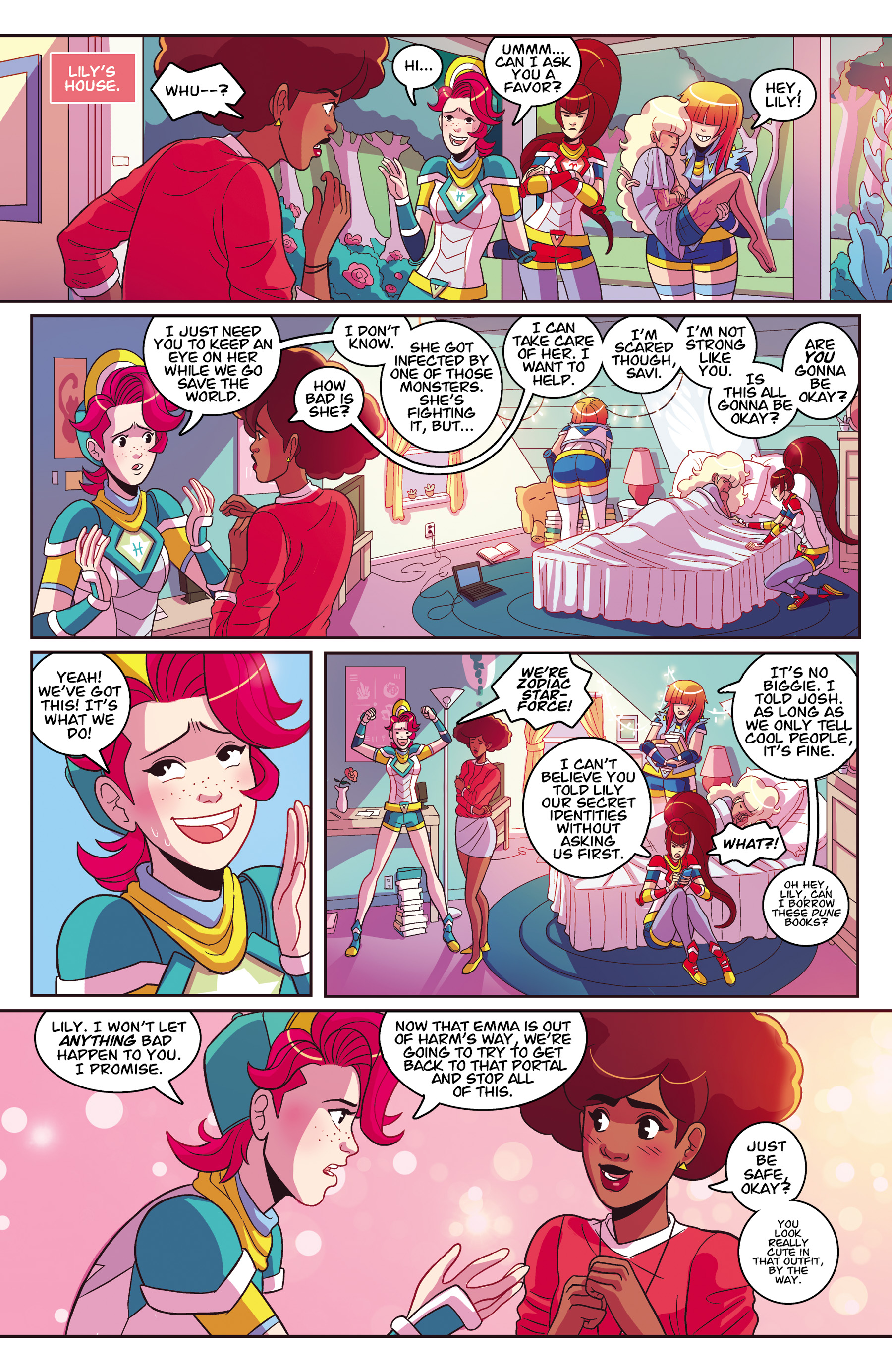 Read online Zodiac Starforce comic -  Issue #3 - 6