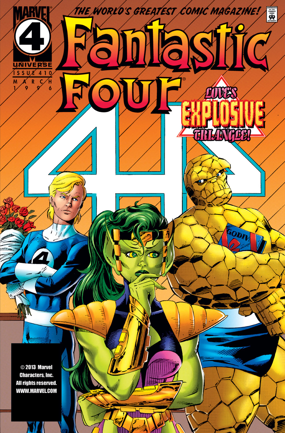 Read online Fantastic Four (1961) comic -  Issue #410 - 1