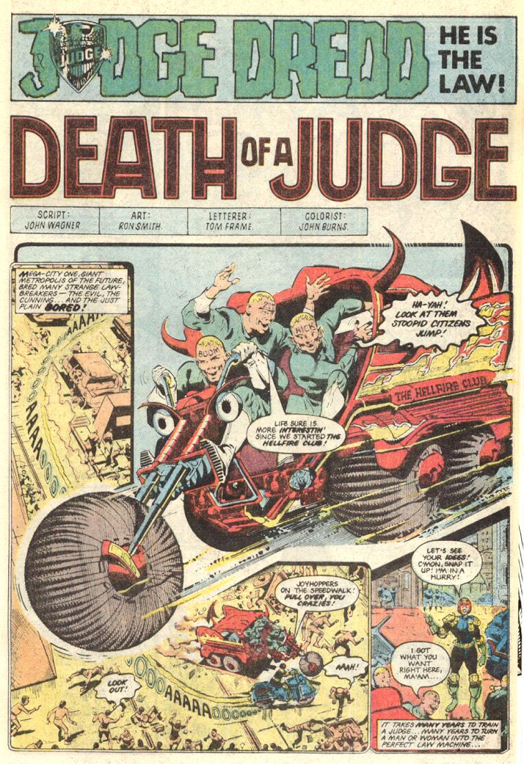Read online Judge Dredd (1983) comic -  Issue #4 - 26
