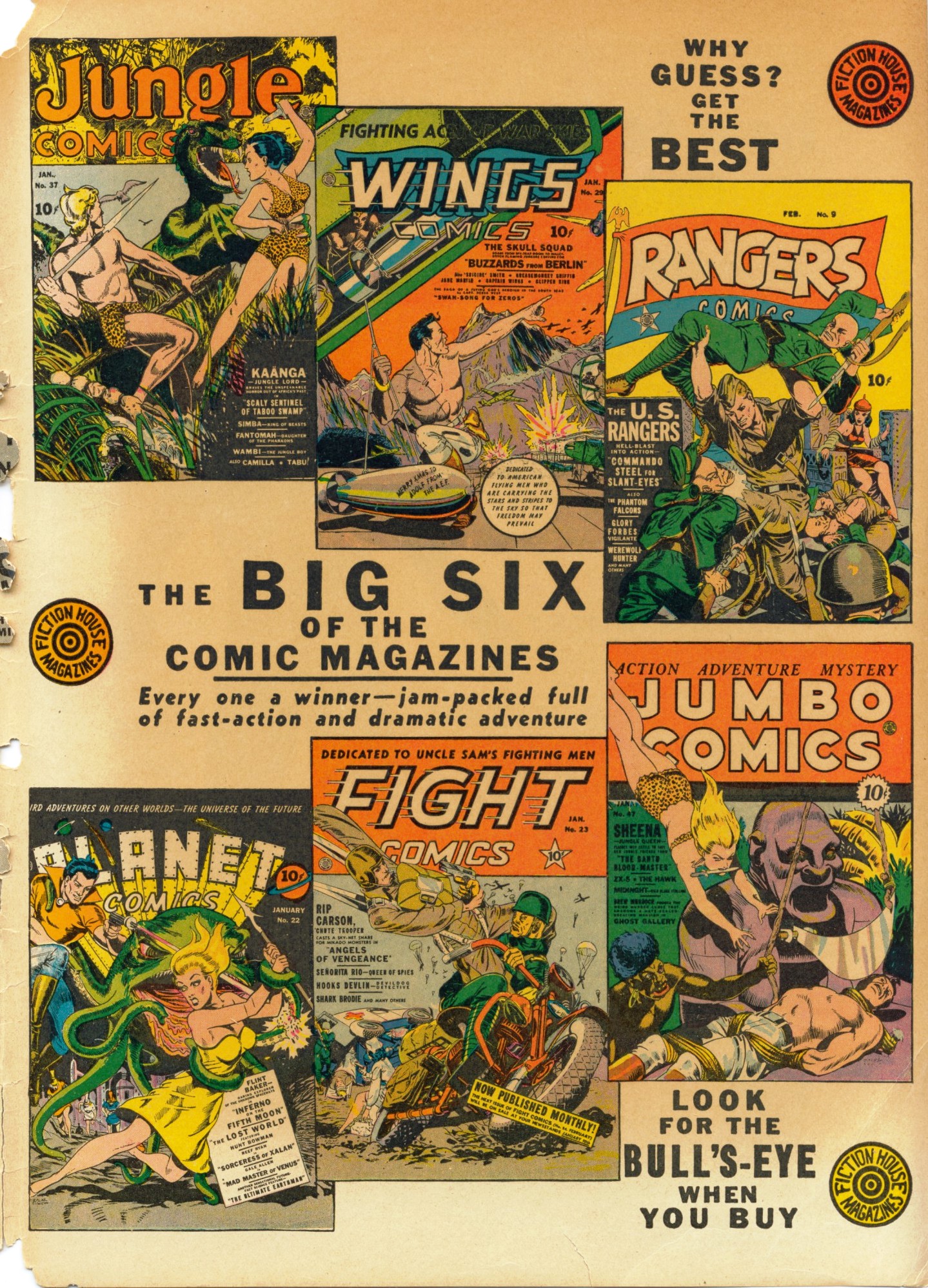 Read online Wings Comics comic -  Issue #30 - 67