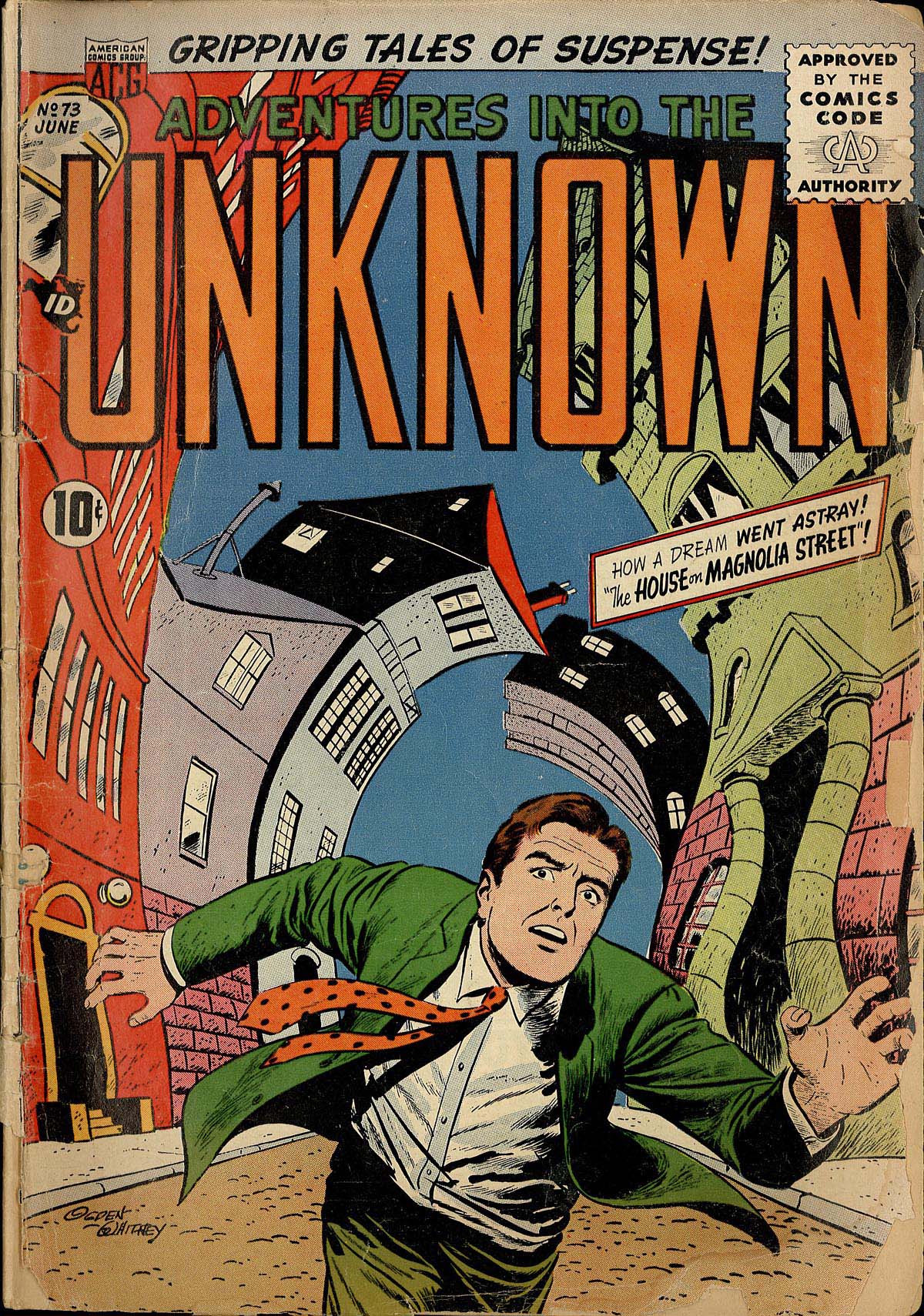 Read online Adventures Into The Unknown comic -  Issue #73 - 1