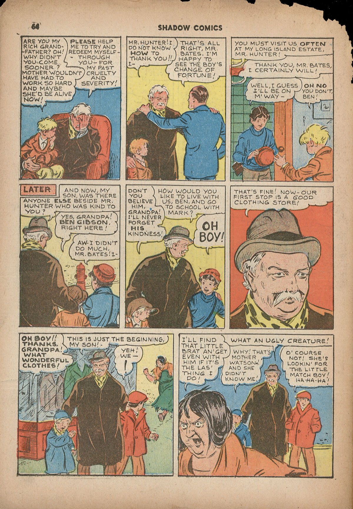 Read online Shadow Comics comic -  Issue #2 - 67