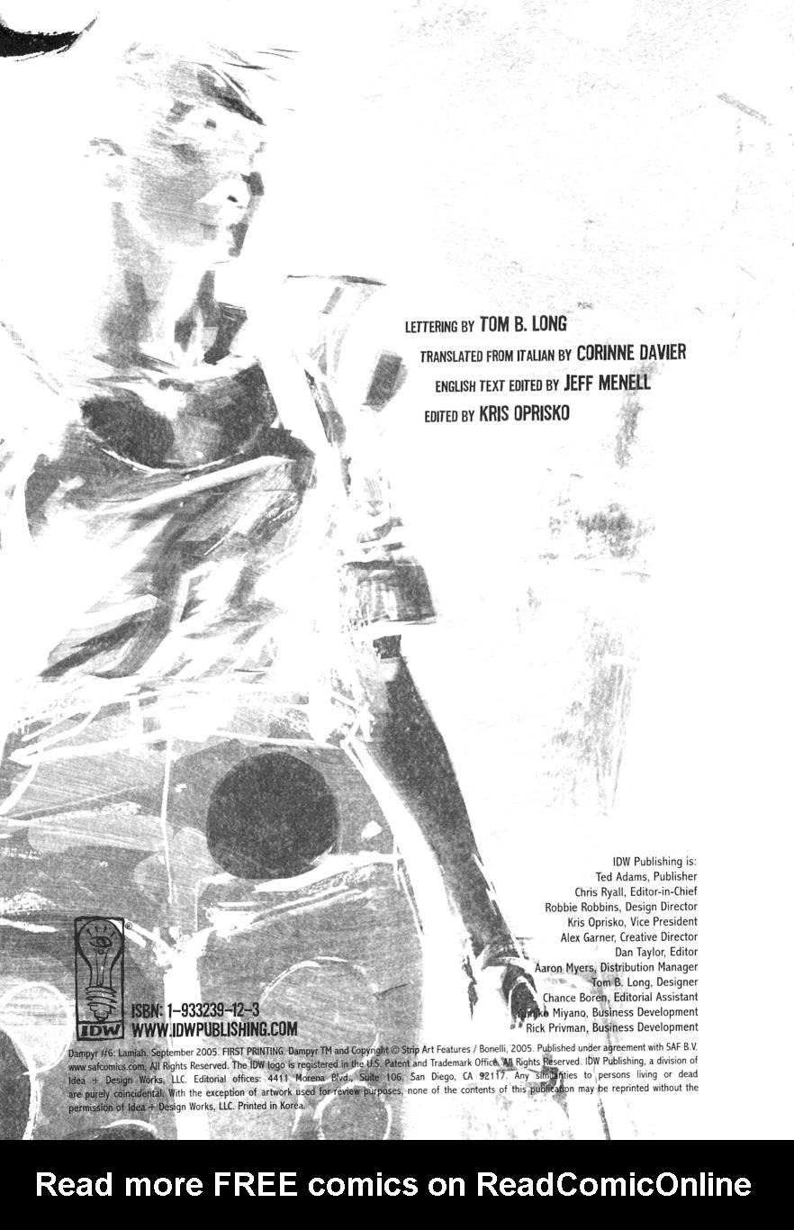 Read online Dampyr comic -  Issue #6 - 3