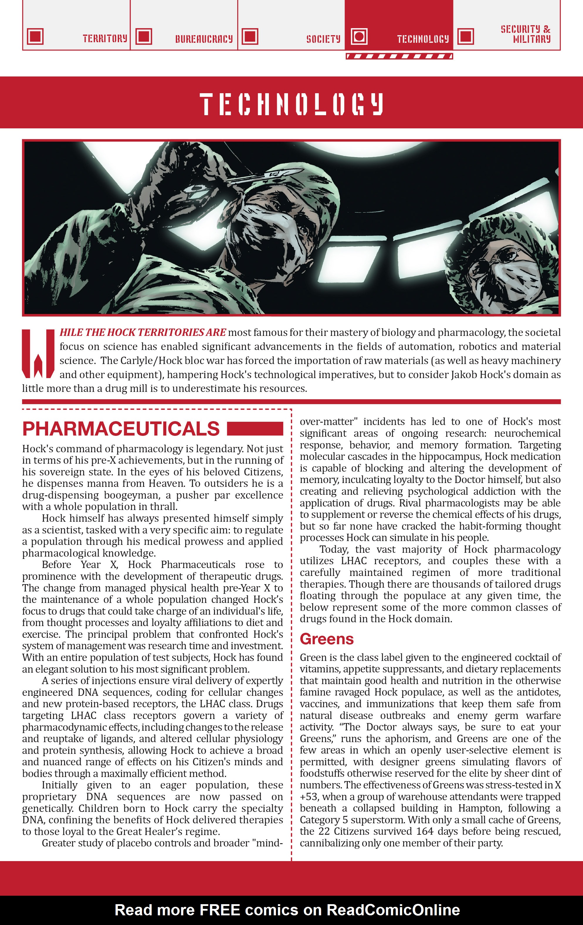 Read online Lazarus Sourcebook comic -  Issue # Vol. 2 - 30