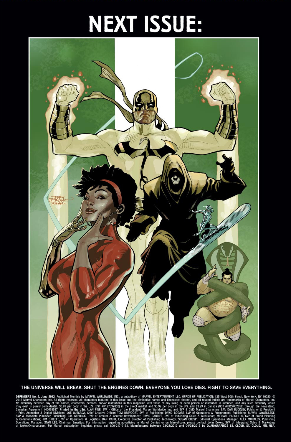 Read online Defenders (2012) comic -  Issue #5 - 22