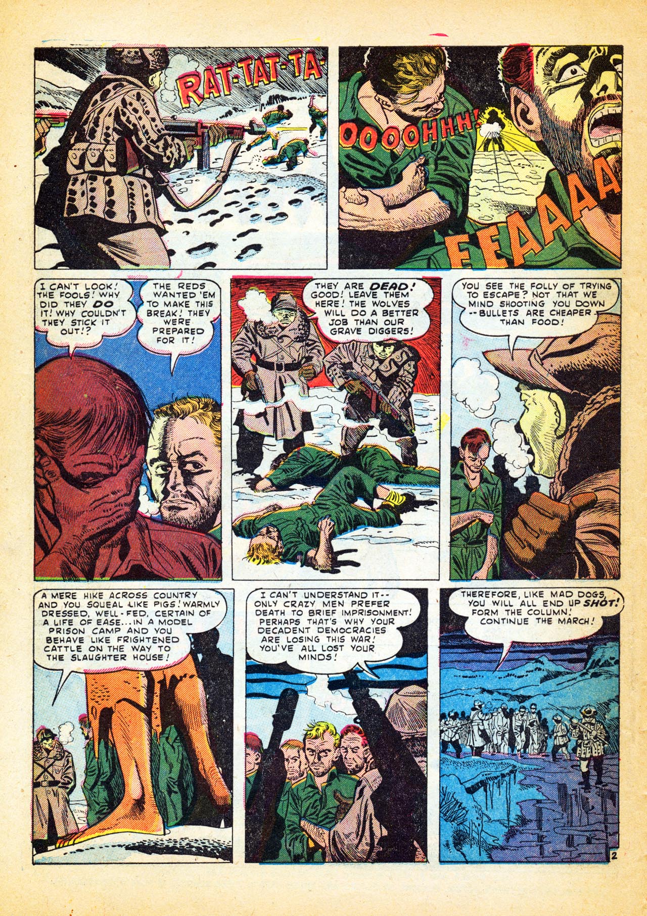 Read online War Action comic -  Issue #3 - 4
