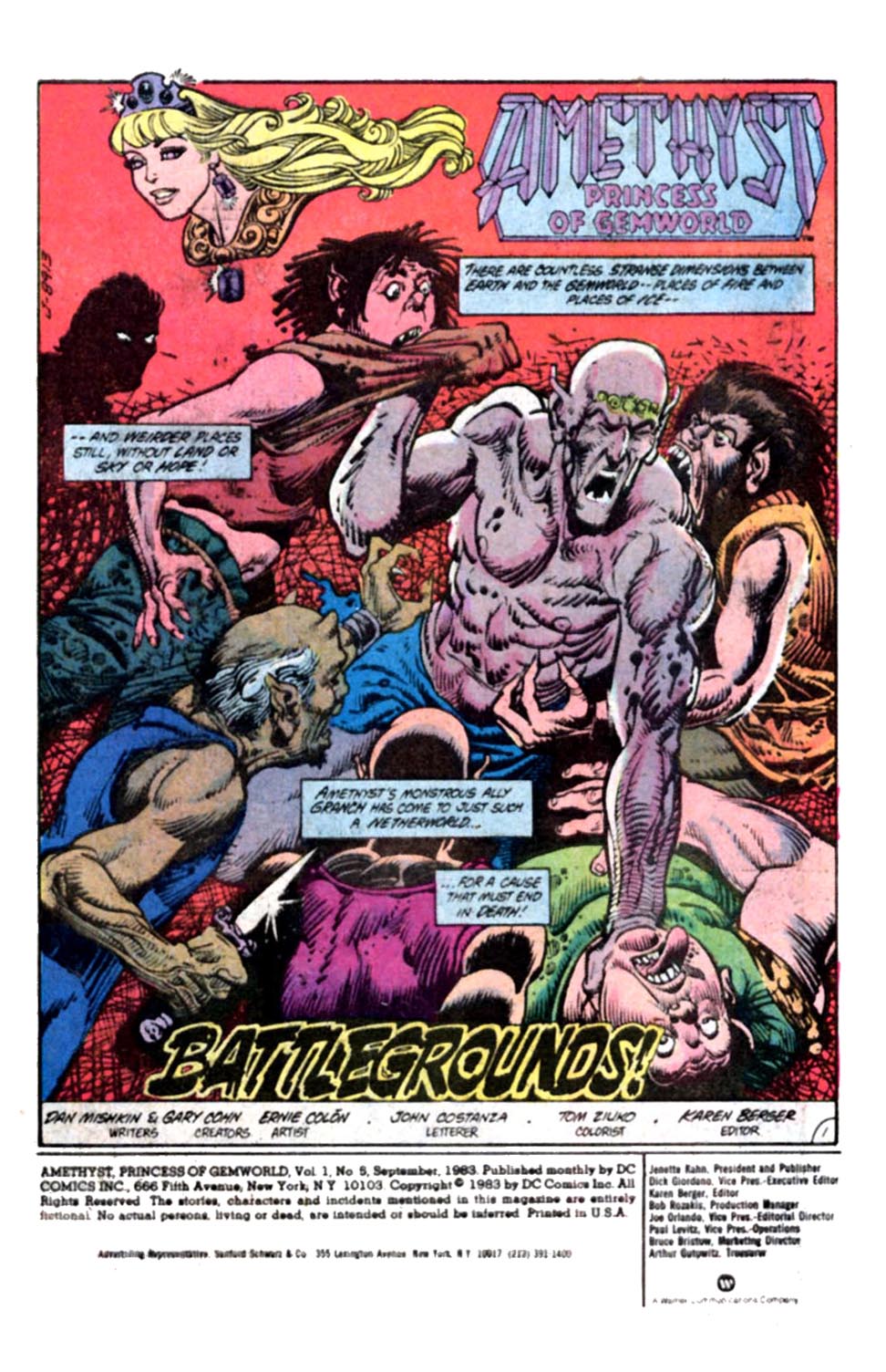 Read online Amethyst, Princess of Gemworld comic -  Issue #5 - 2