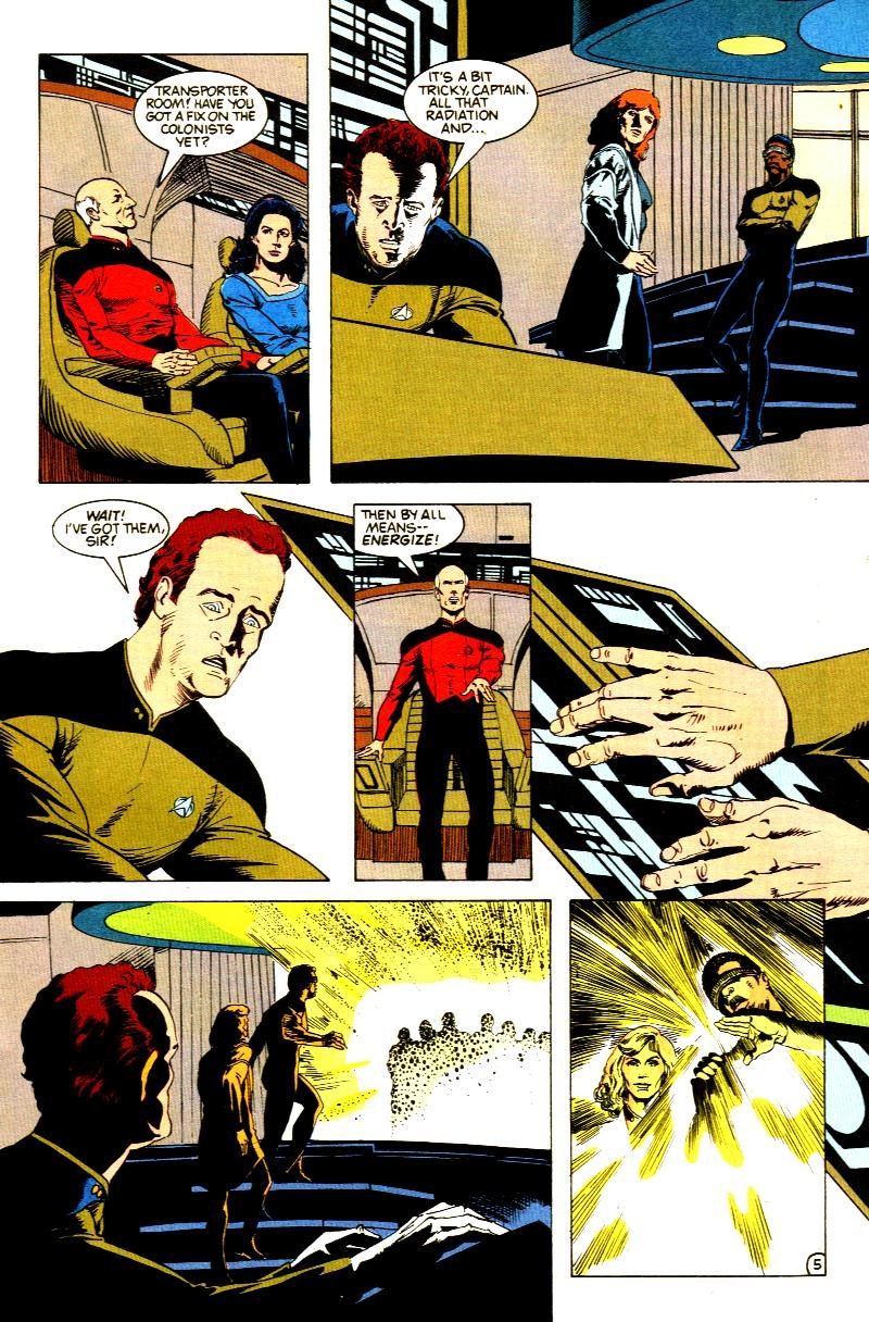 Read online Star Trek: The Next Generation (1989) comic -  Issue #5 - 6