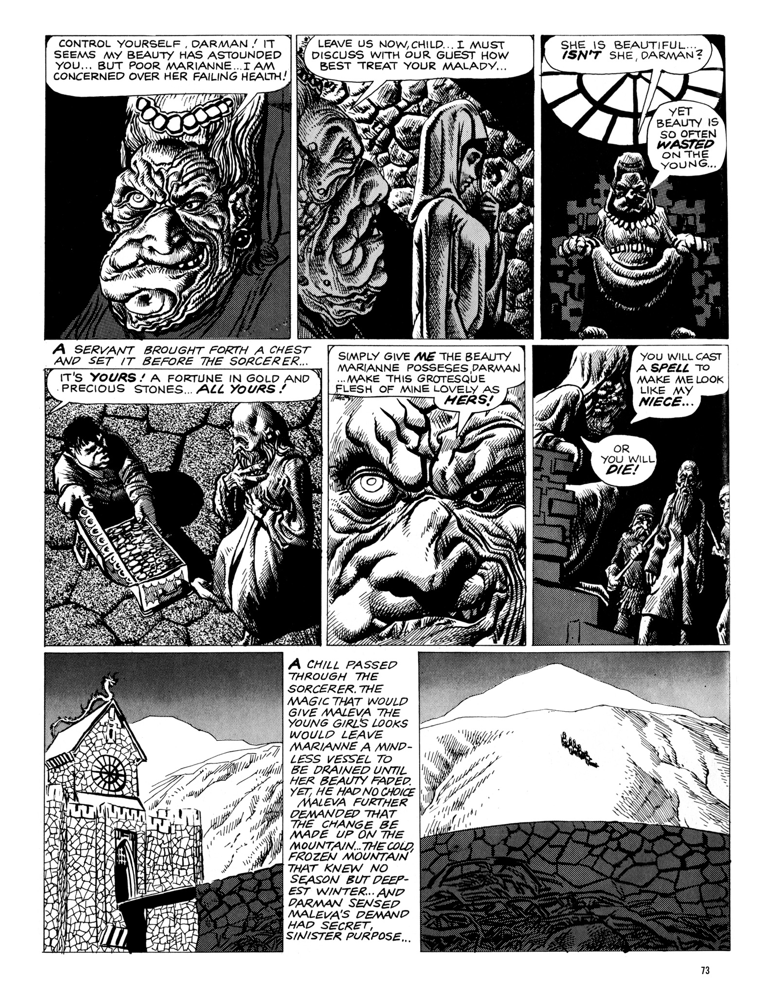 Read online Eerie Archives comic -  Issue # TPB 18 - 74