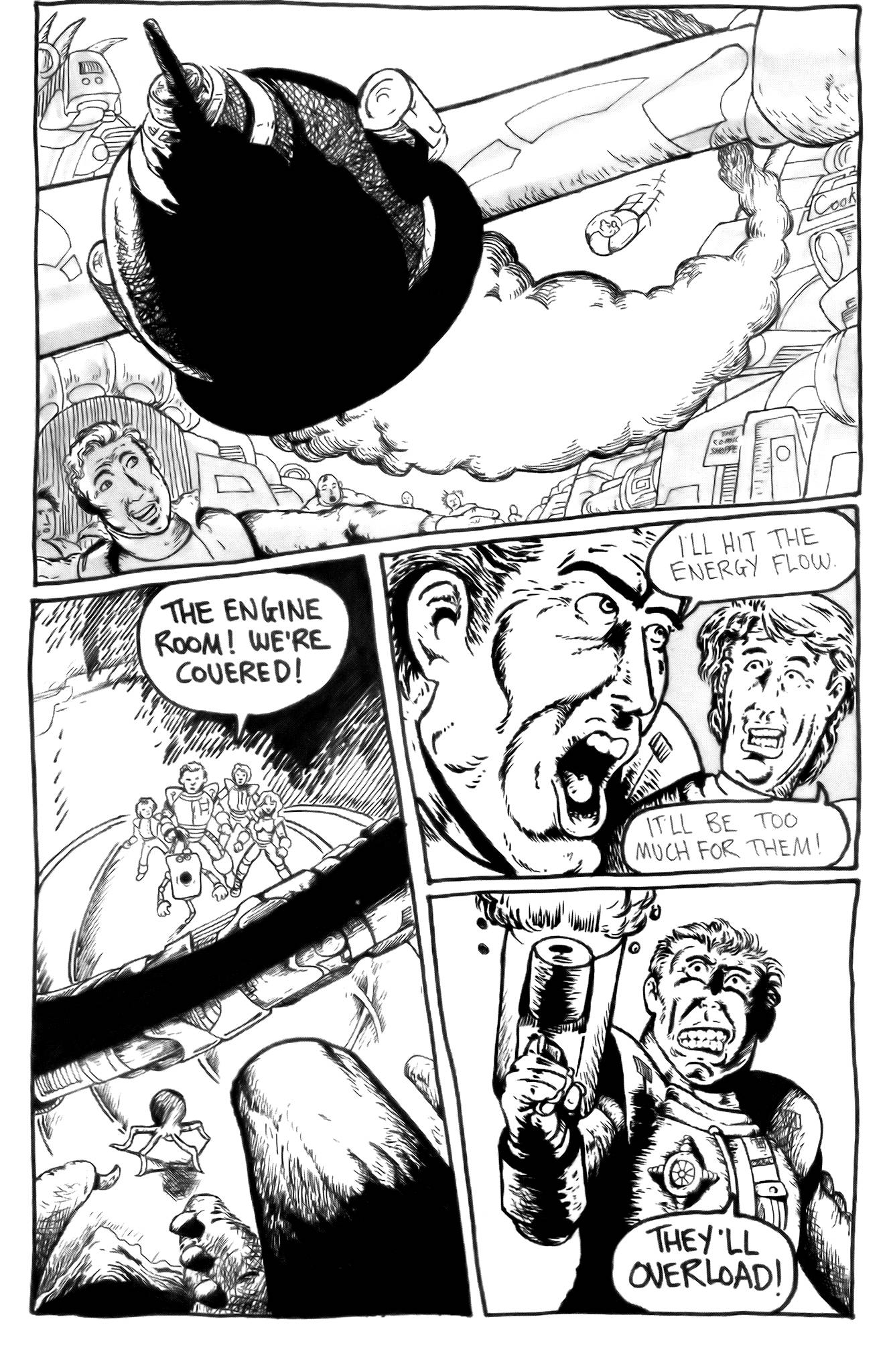 Read online Icarus comic -  Issue #6 - 15