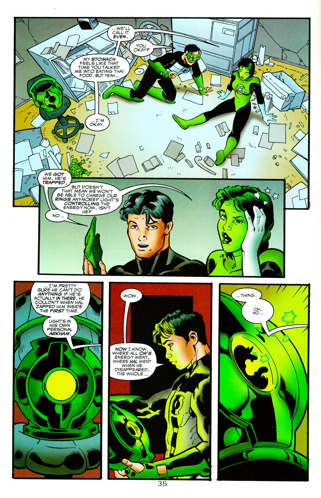 Read online Green Lantern 3-D comic -  Issue # Full - 35
