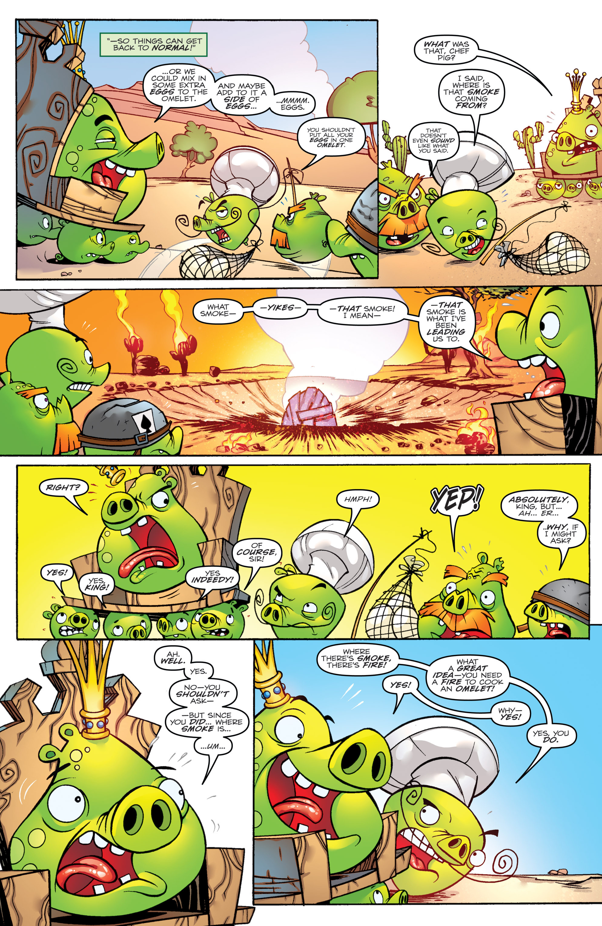 Read online Angry Birds Transformers comic -  Issue #1 - 12