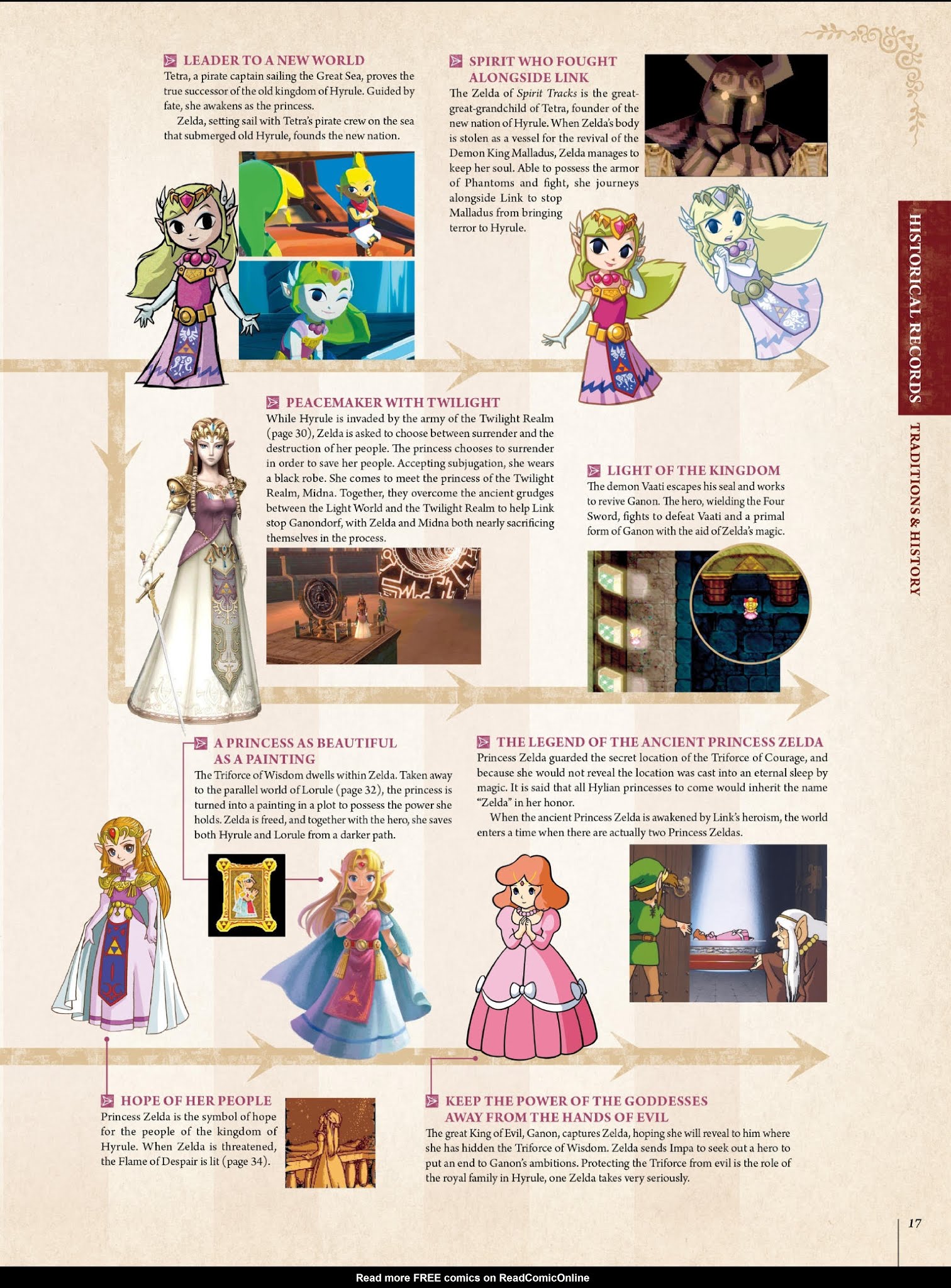 Read online The Legend of Zelda Encyclopedia comic -  Issue # TPB (Part 1) - 21