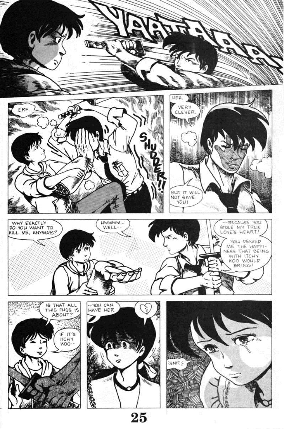 Read online Ninja High School (1986) comic -  Issue #6 - 27