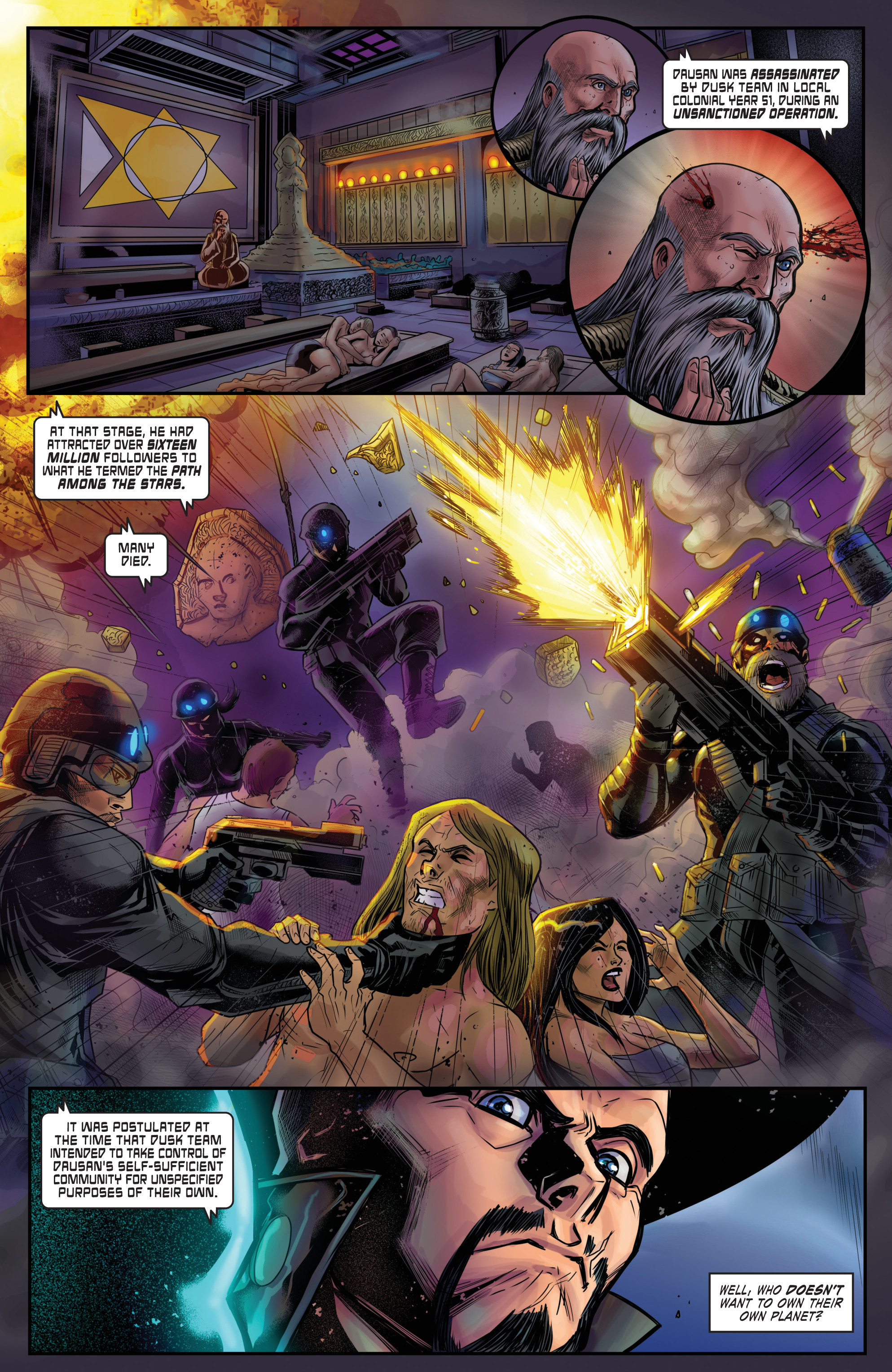 Read online Altered Carbon: Download Blues comic -  Issue # TPB - 75