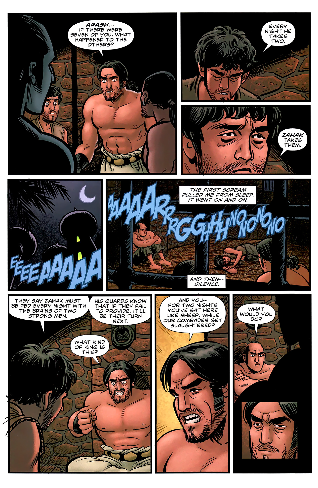 Read online Prince of Persia: Before the Sandstorm comic -  Issue #4 - 11