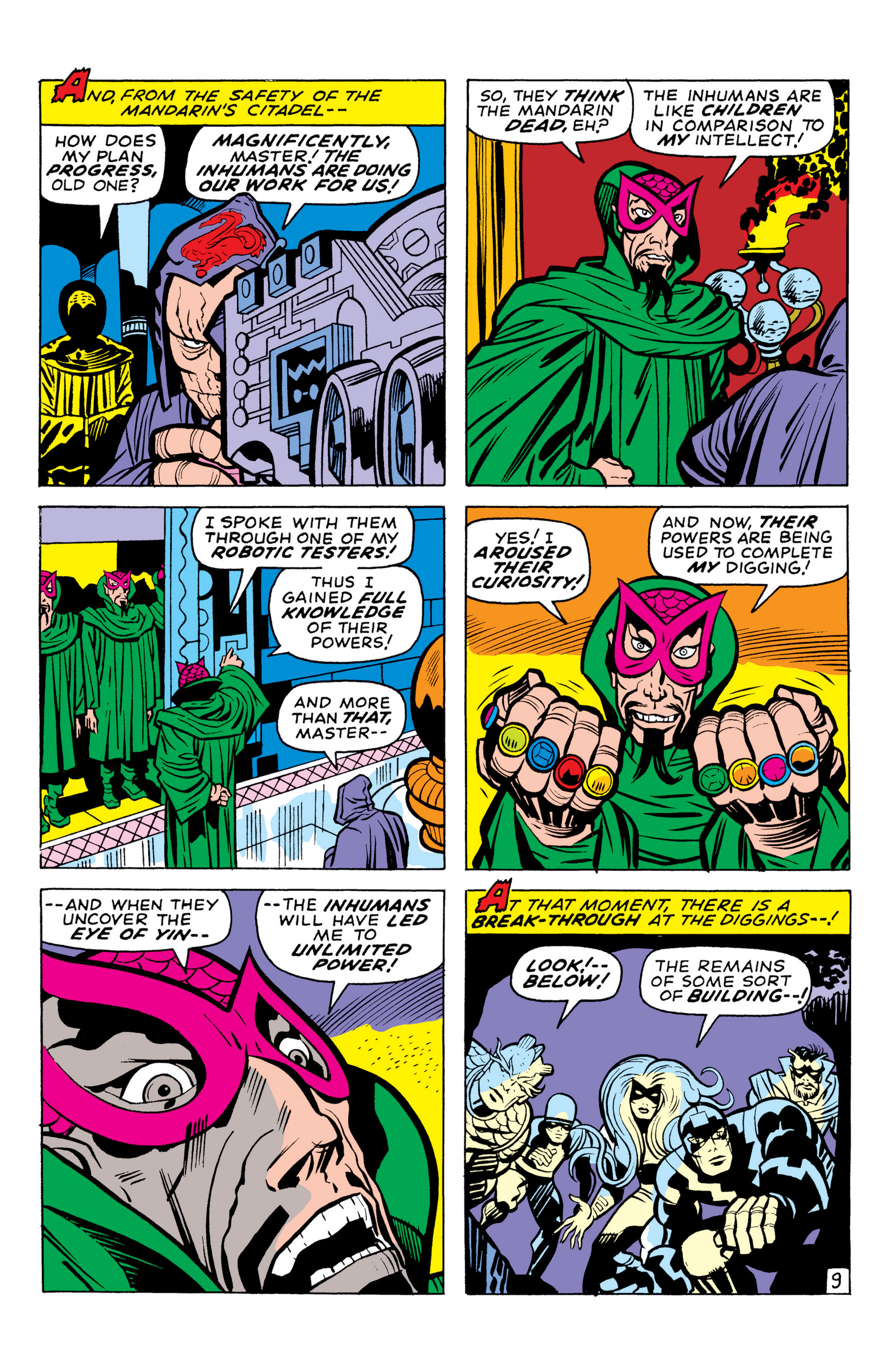 Read online Marvel Masterworks: The Inhumans comic -  Issue # TPB 1 (Part 1) - 100
