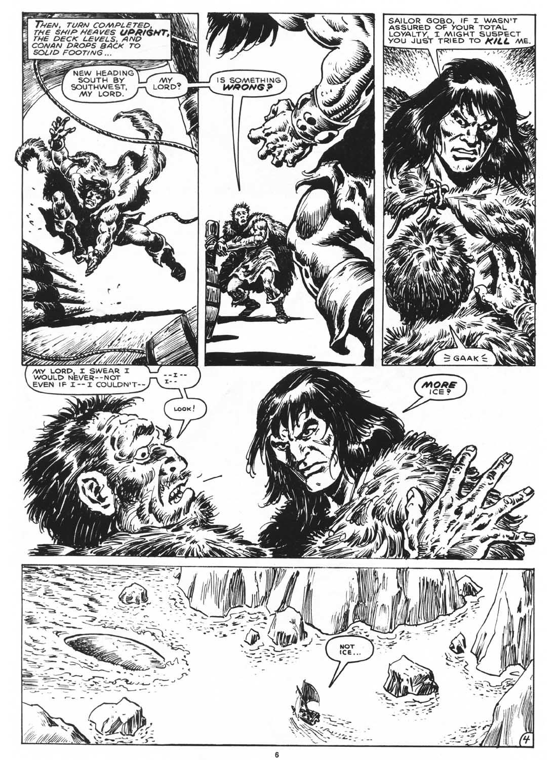 Read online The Savage Sword Of Conan comic -  Issue #168 - 8