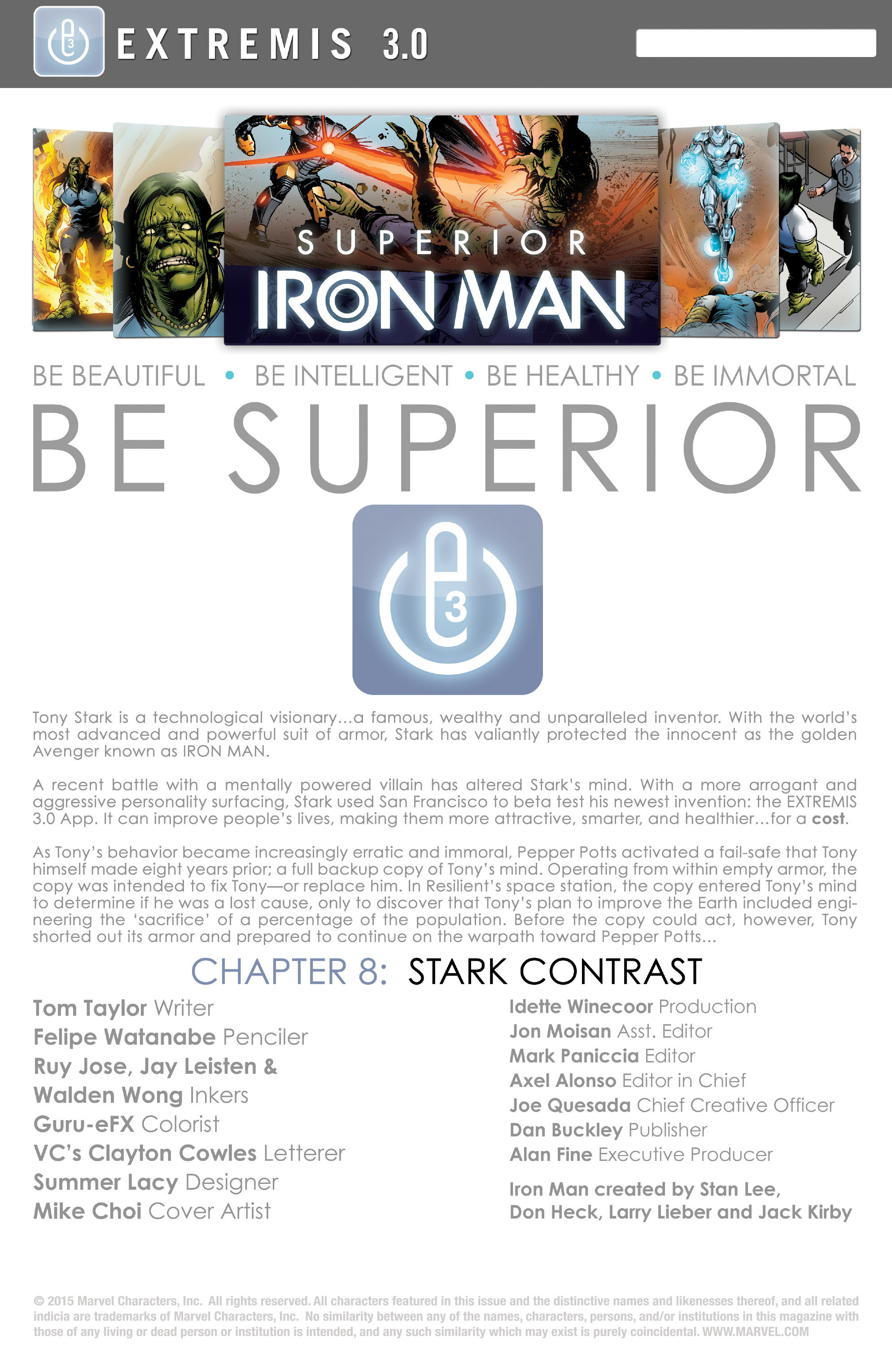 Read online Superior Iron Man comic -  Issue #8 - 2