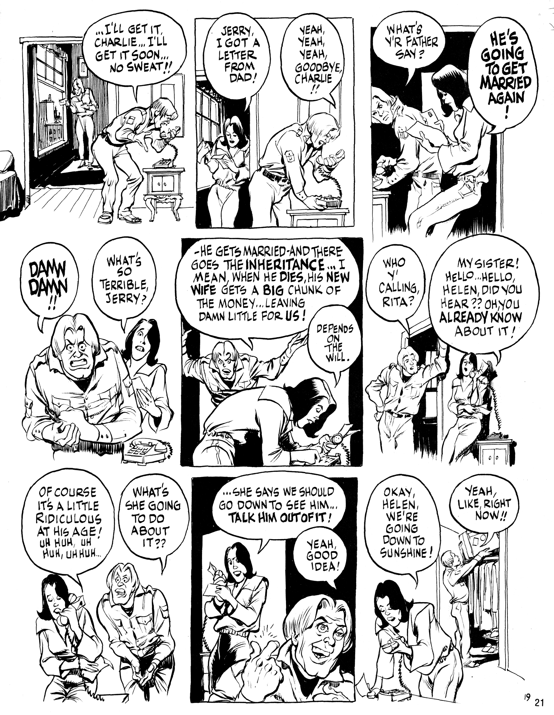 Read online Will Eisner's Quarterly comic -  Issue #6 - 23