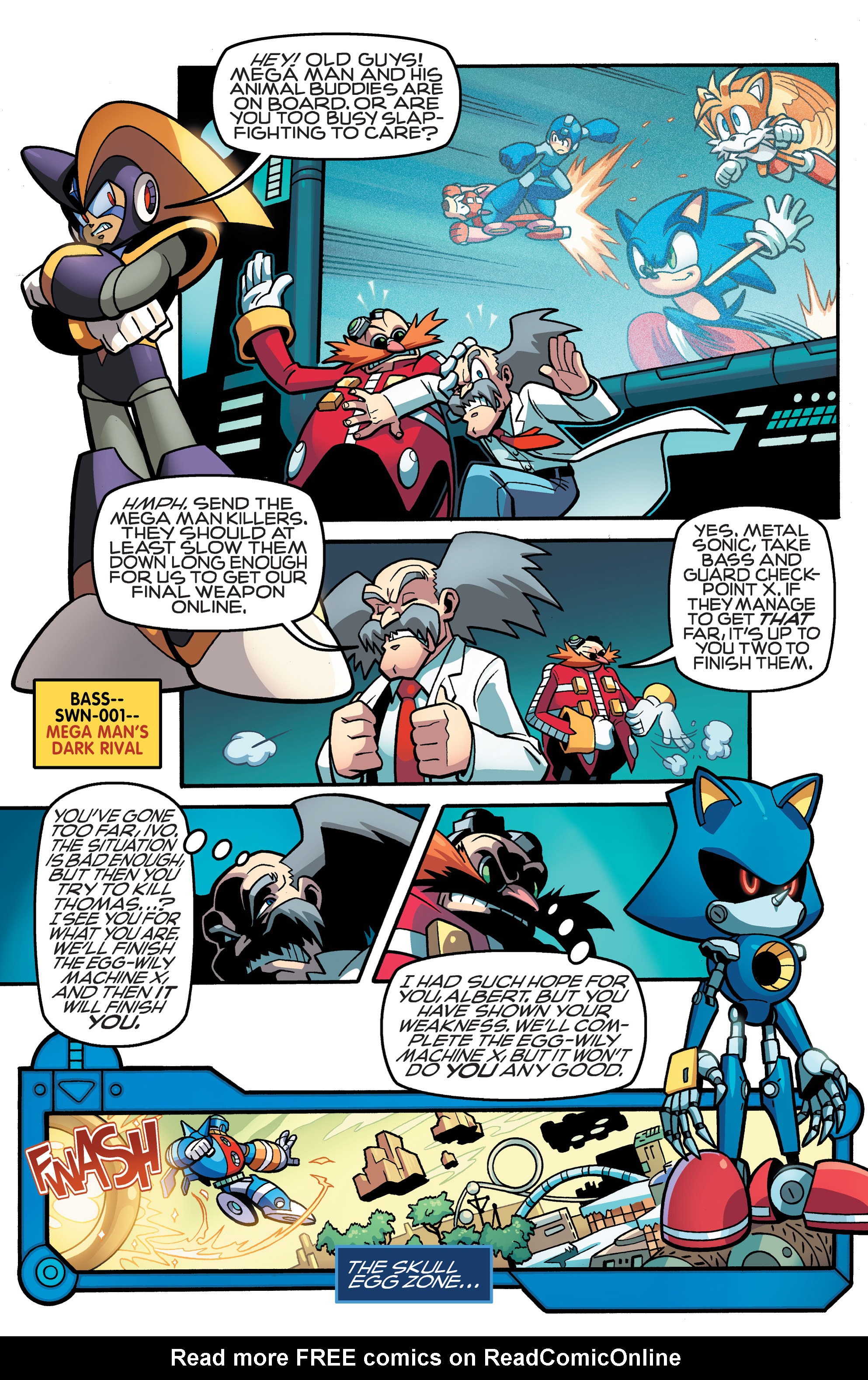 Read online Sonic Mega Man Worlds Collide comic -  Issue # Vol 3 - 56