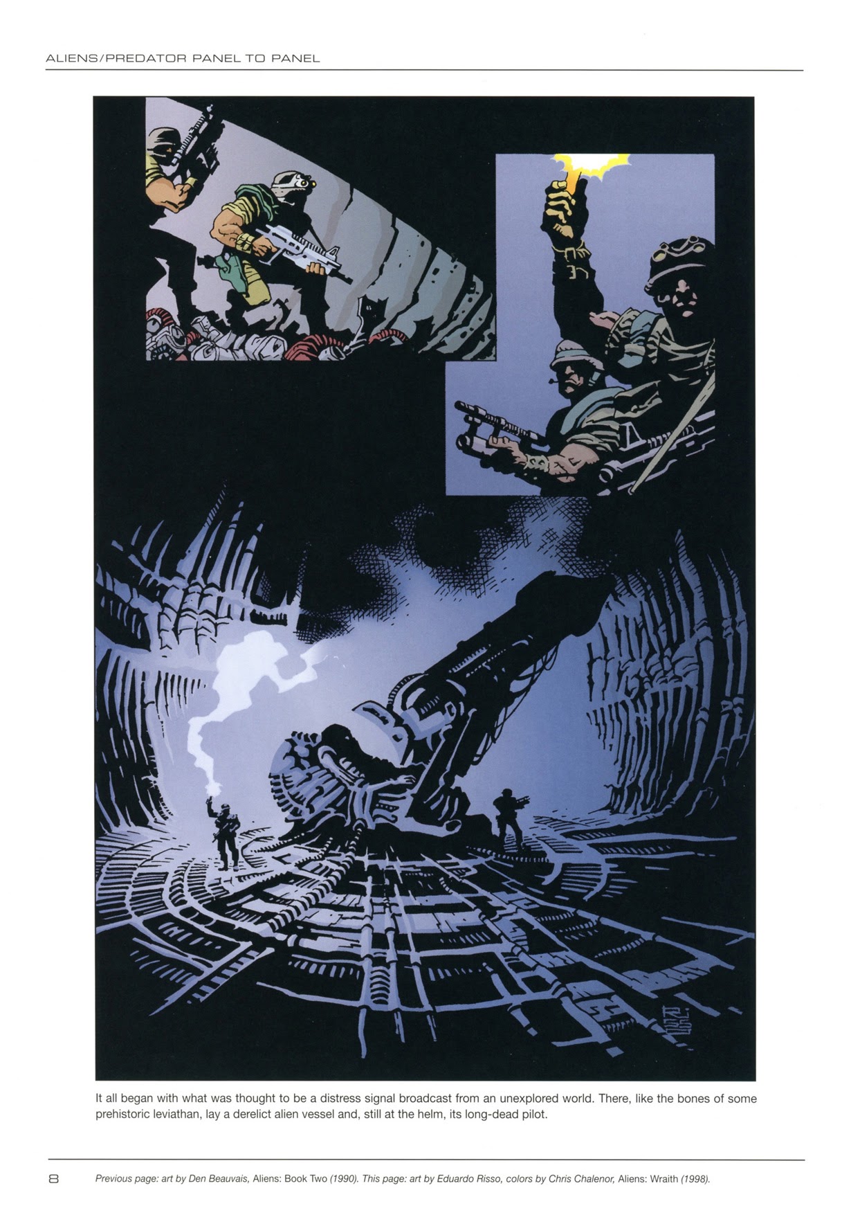 Read online Aliens/Predator: Panel to Panel comic -  Issue # TPB (Part 1) - 8