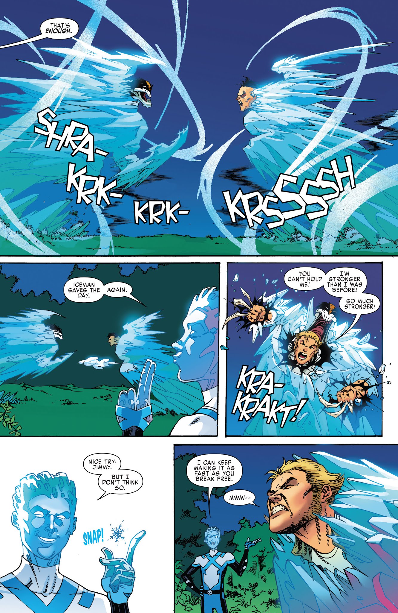 Read online X-Men: Blue comic -  Issue #30 - 14