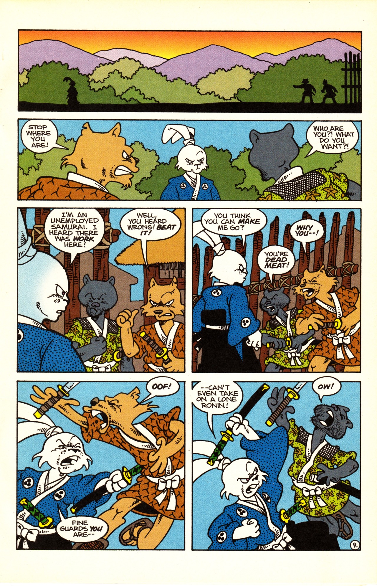 Read online Usagi Yojimbo (1993) comic -  Issue #9 - 11