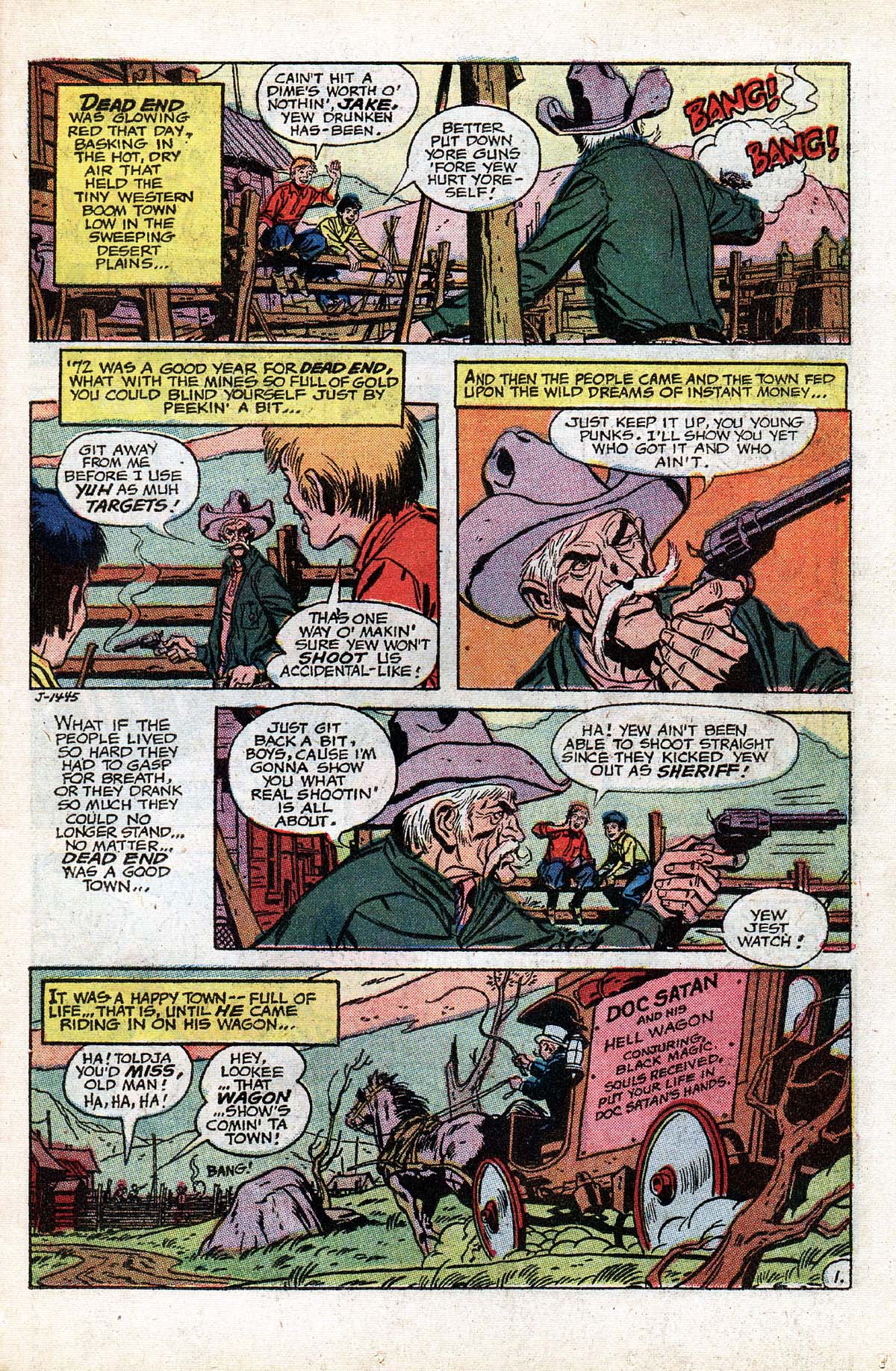Read online Weird Western Tales (1972) comic -  Issue #15 - 23