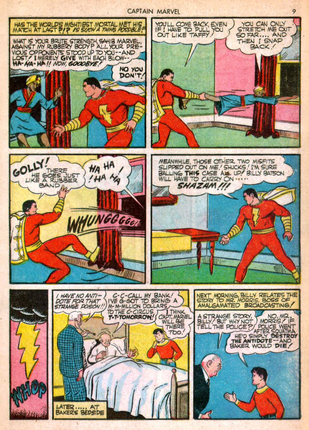 Read online Captain Marvel Adventures comic -  Issue #10 - 9