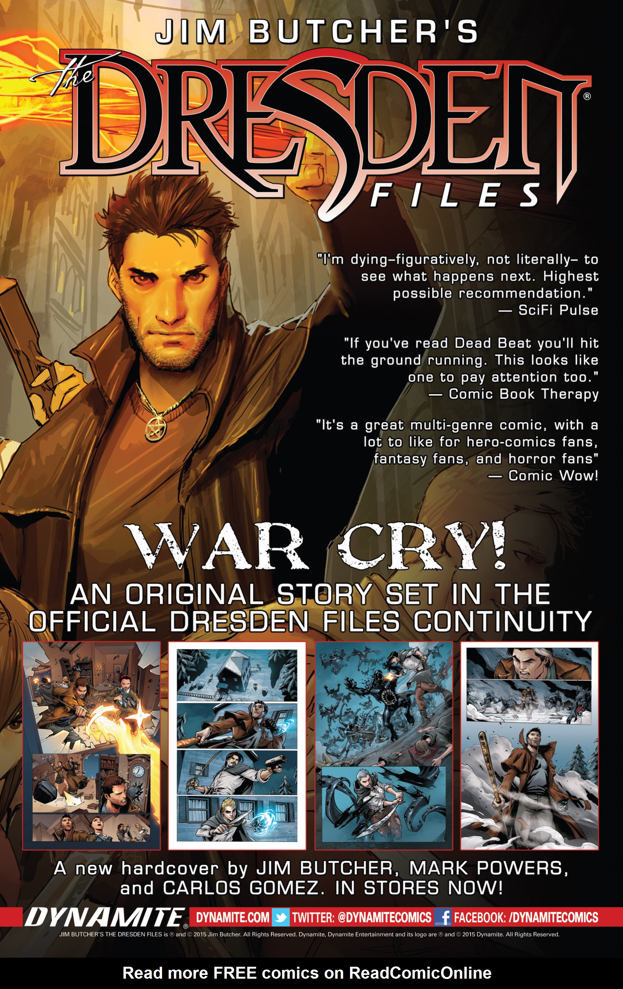 Read online Jim Butcher's The Dresden Files: Down Town comic -  Issue #1 - 36