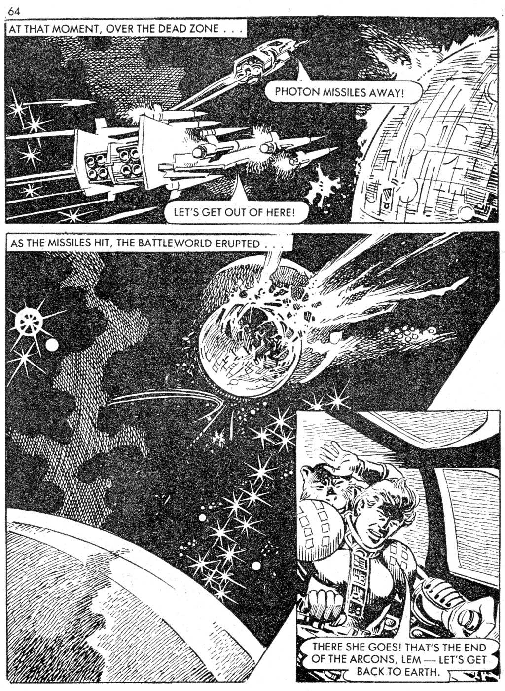 Read online Starblazer comic -  Issue #159 - 64