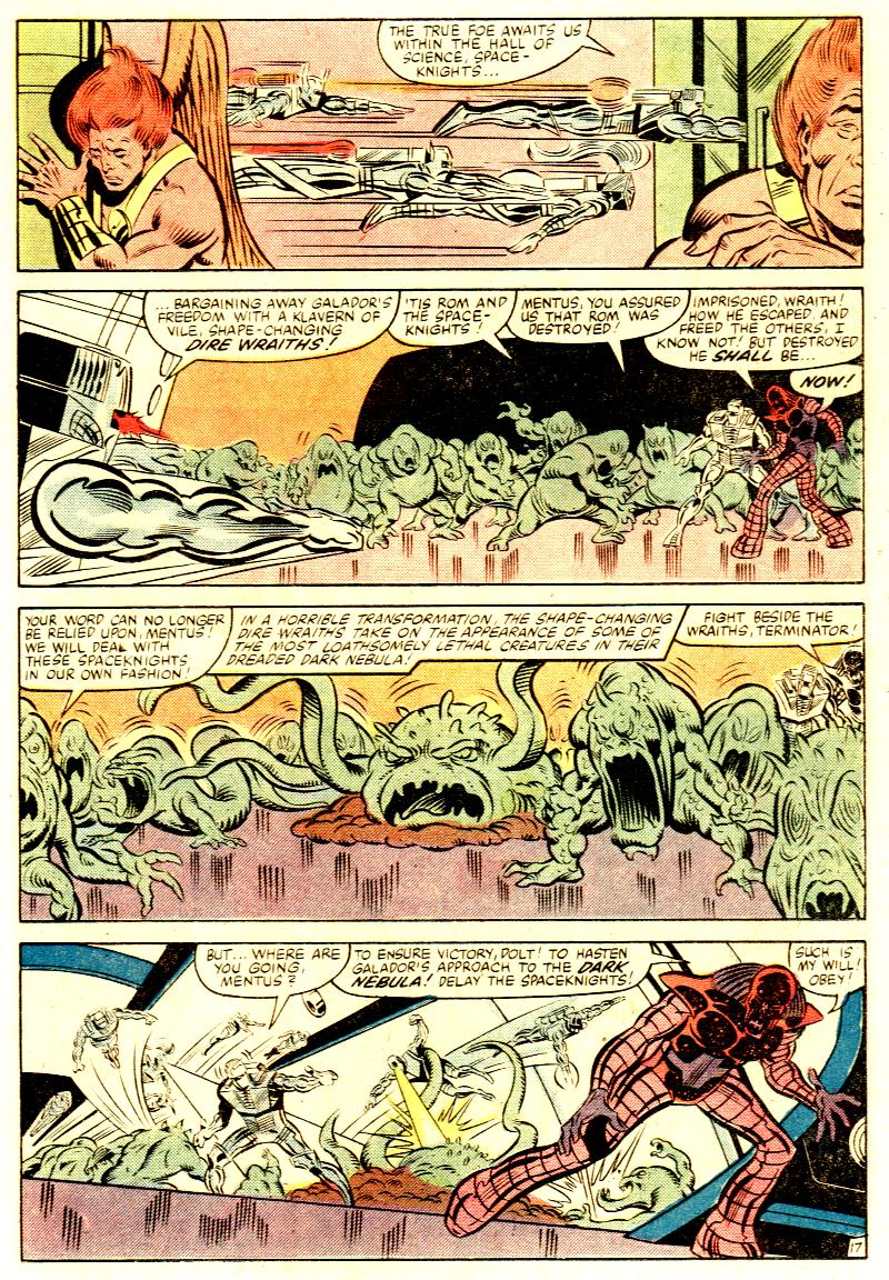 Read online ROM (1979) comic -  Issue #25 - 18